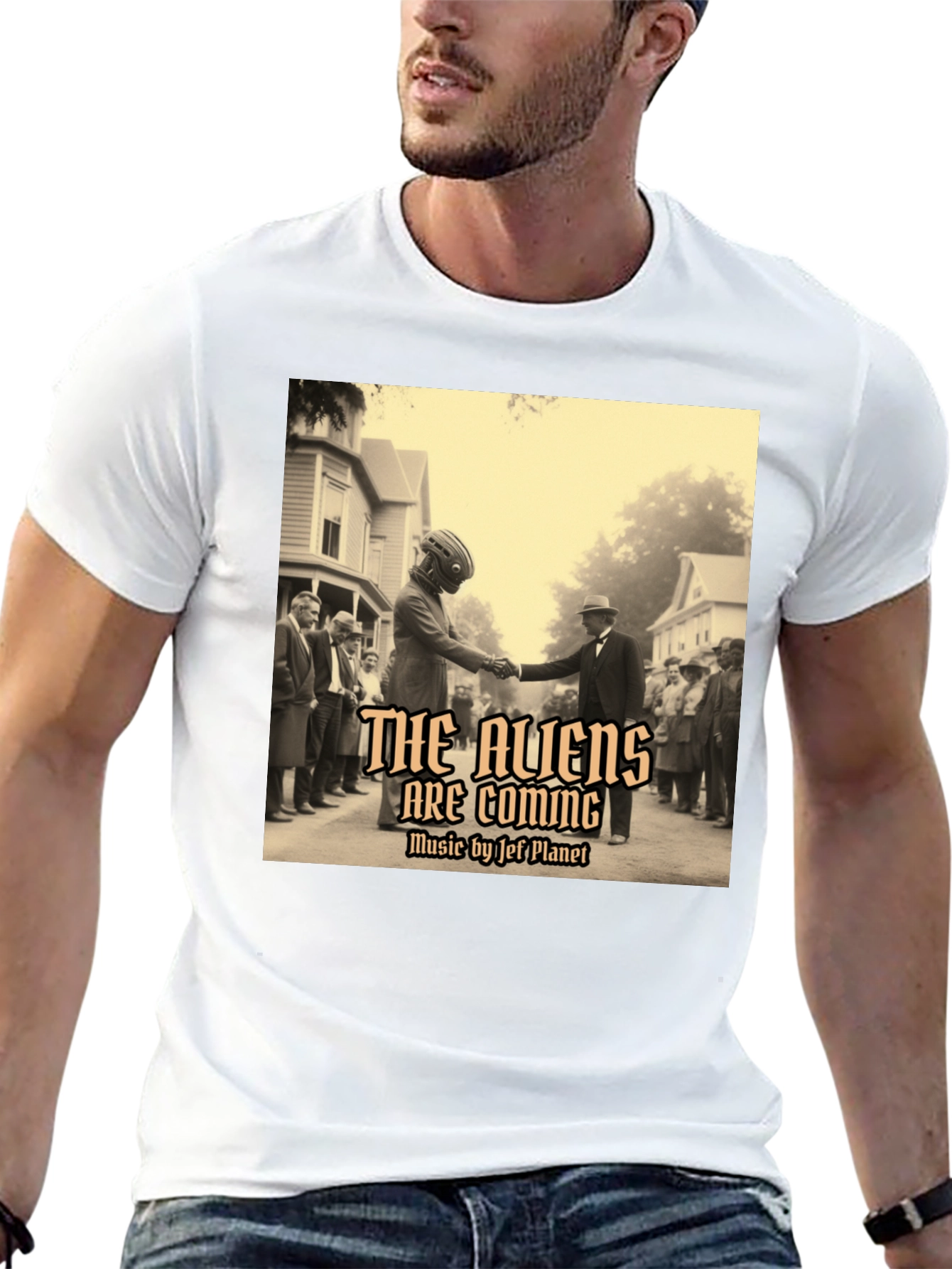 The Aliens Are Coming Music T-Shirt