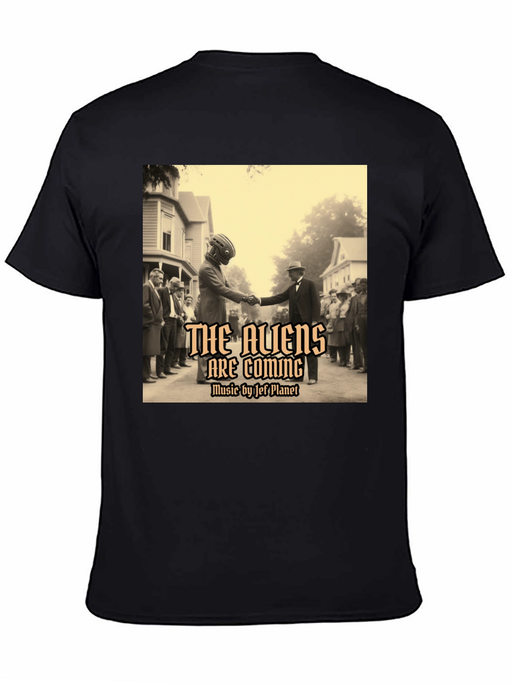 The Aliens Are Coming Music T-Shirt