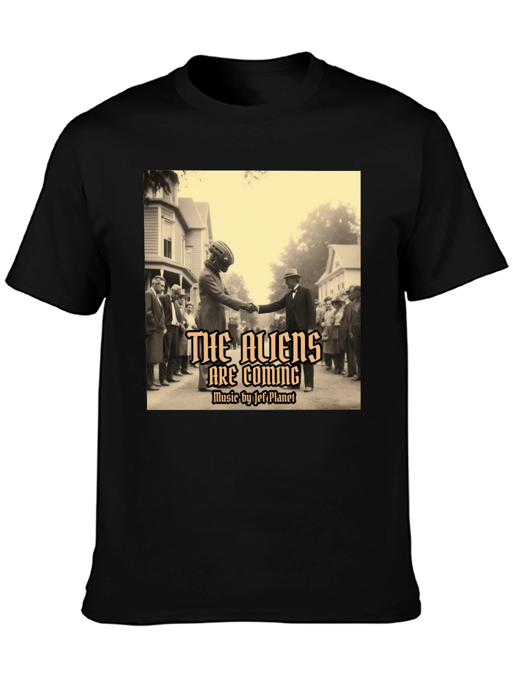 The Aliens Are Coming Music T-Shirt