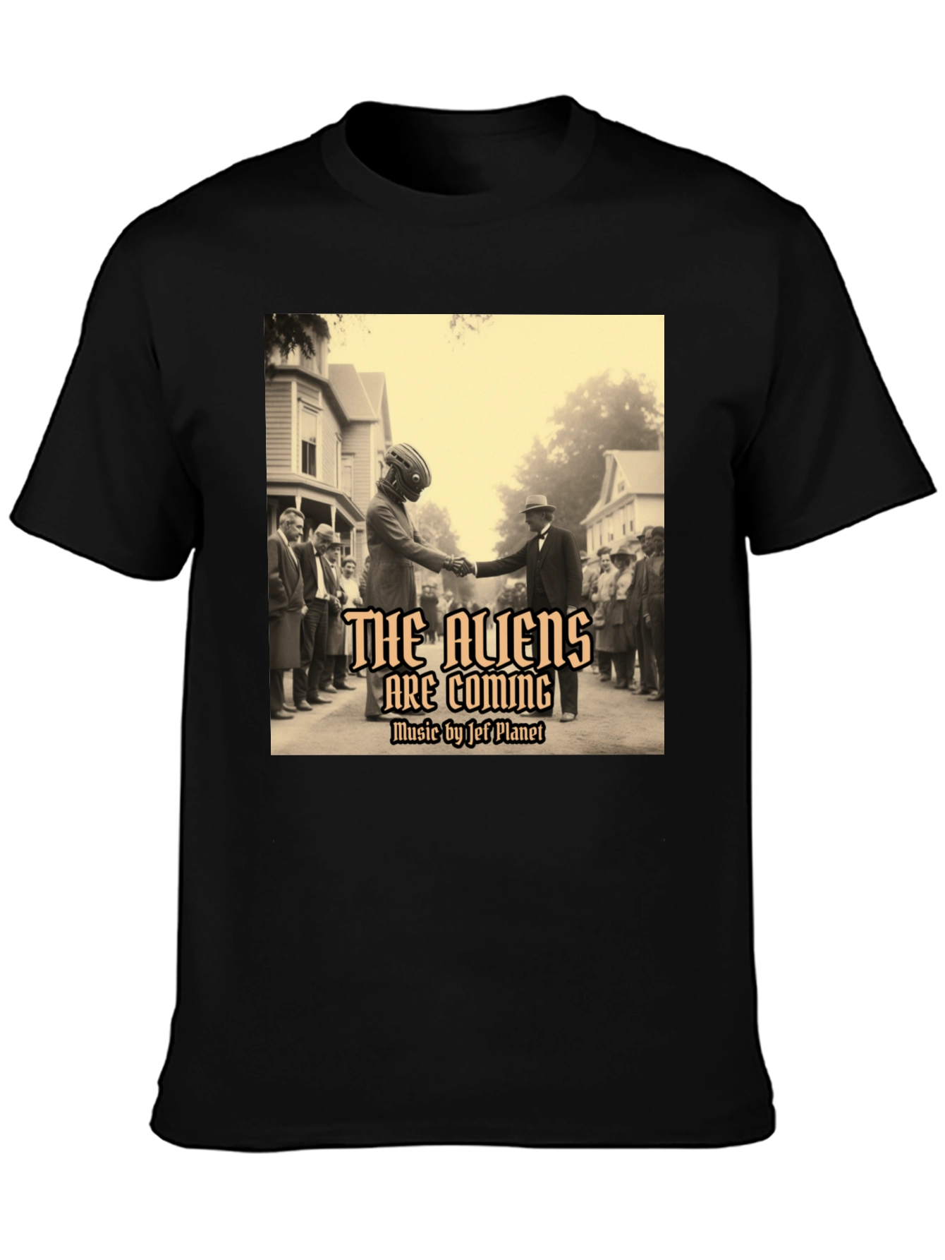 The Aliens Are Coming Music T-Shirt