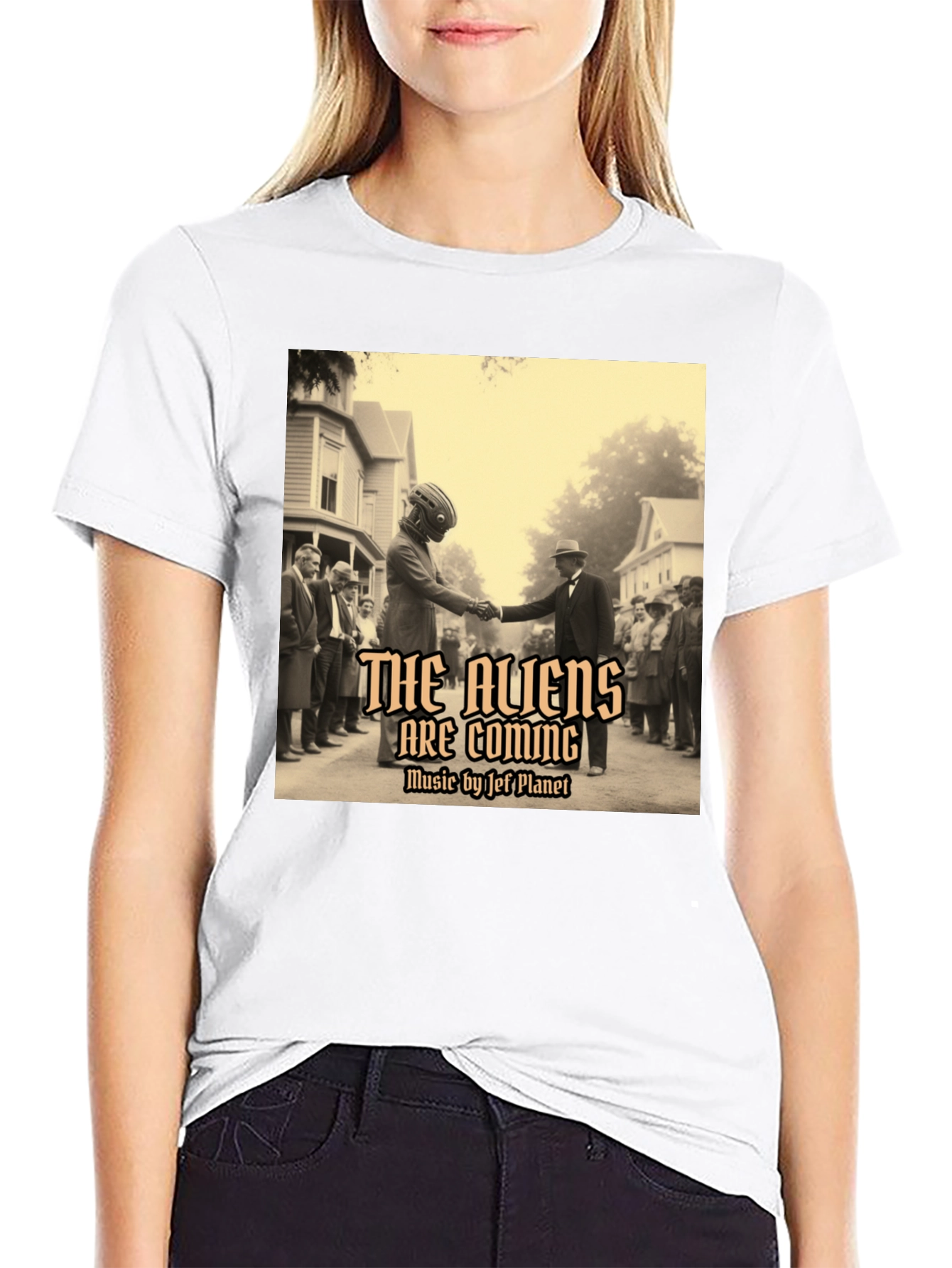 The Aliens Are Coming Music T-Shirt