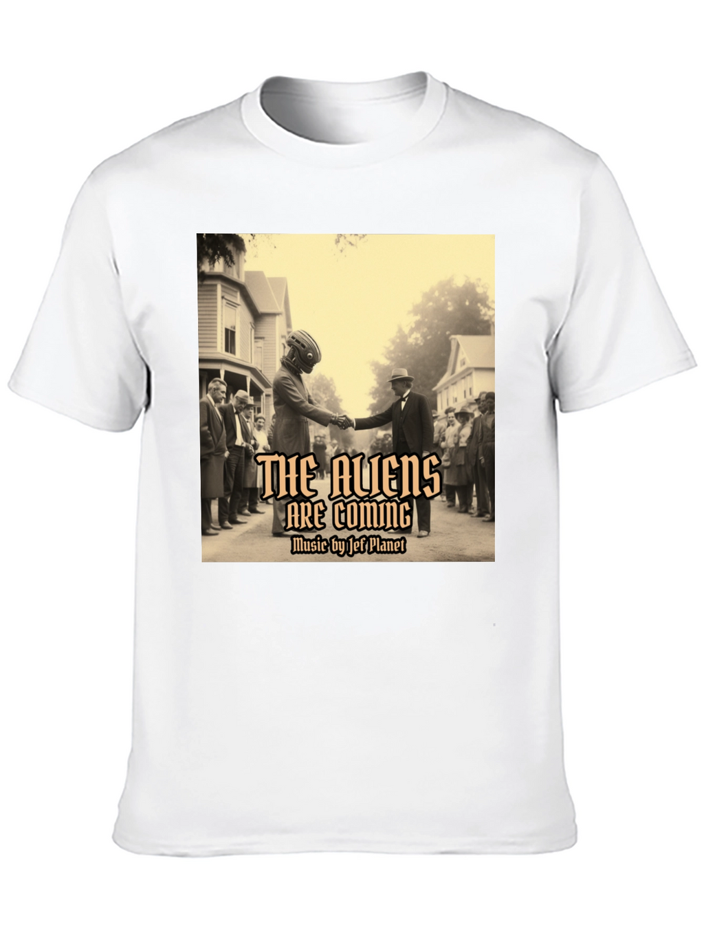 The Aliens Are Coming Music T-Shirt