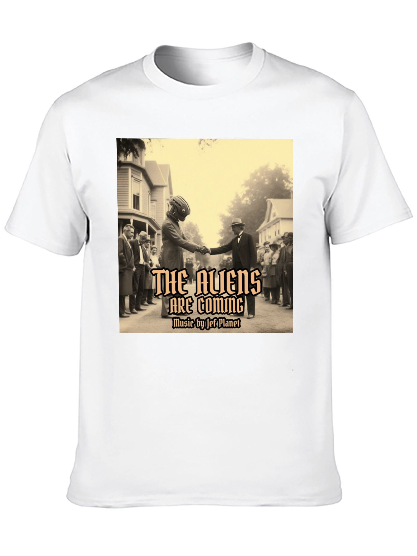 The Aliens Are Coming Music T-Shirt