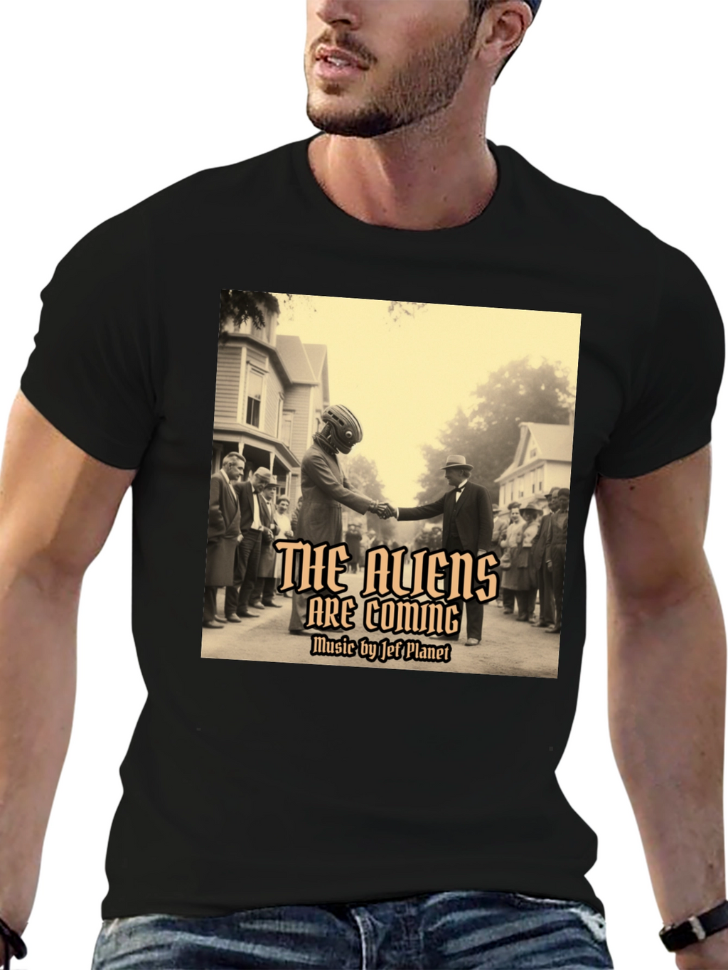 The Aliens Are Coming Music T-Shirt
