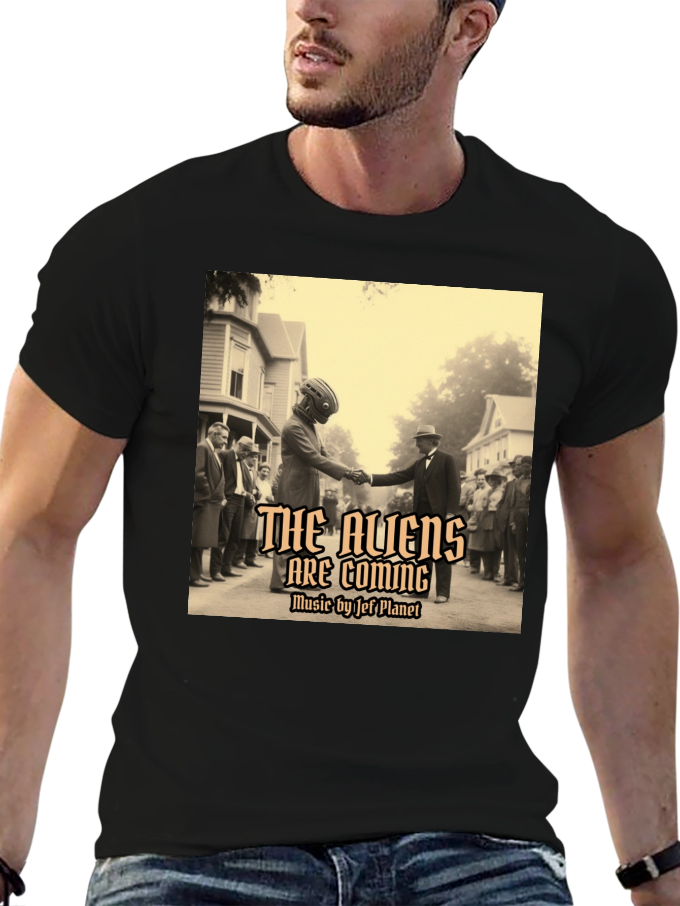 The Aliens Are Coming Music T-Shirt