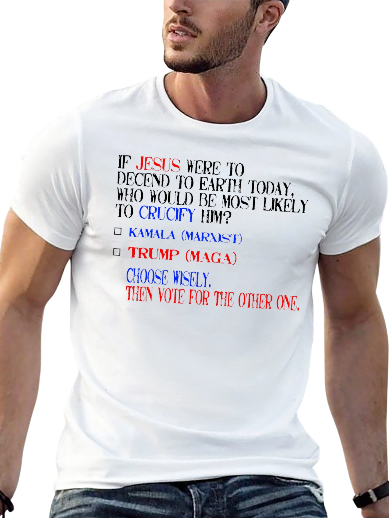 Political Humor T-Shirt: Choose Wisely Vote Other