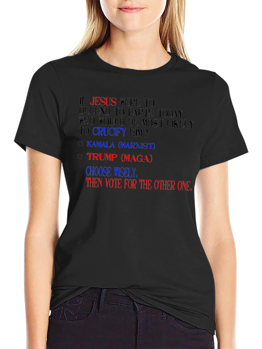 Political Humor T-Shirt: Choose Wisely Vote Other