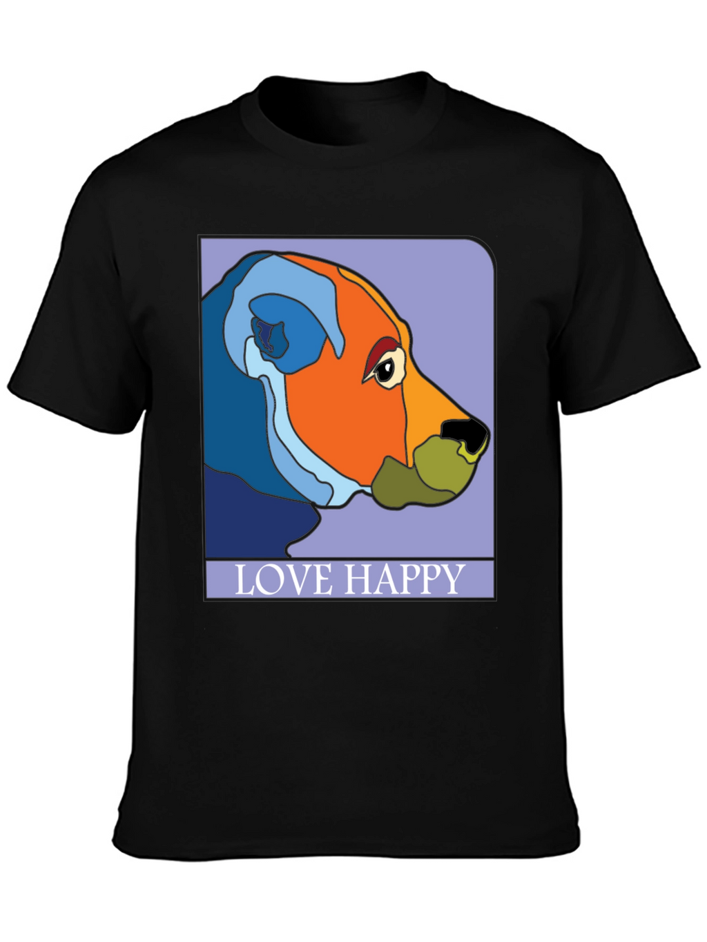 Love Happy Art T-Shirt - Stylish Graphic Tee