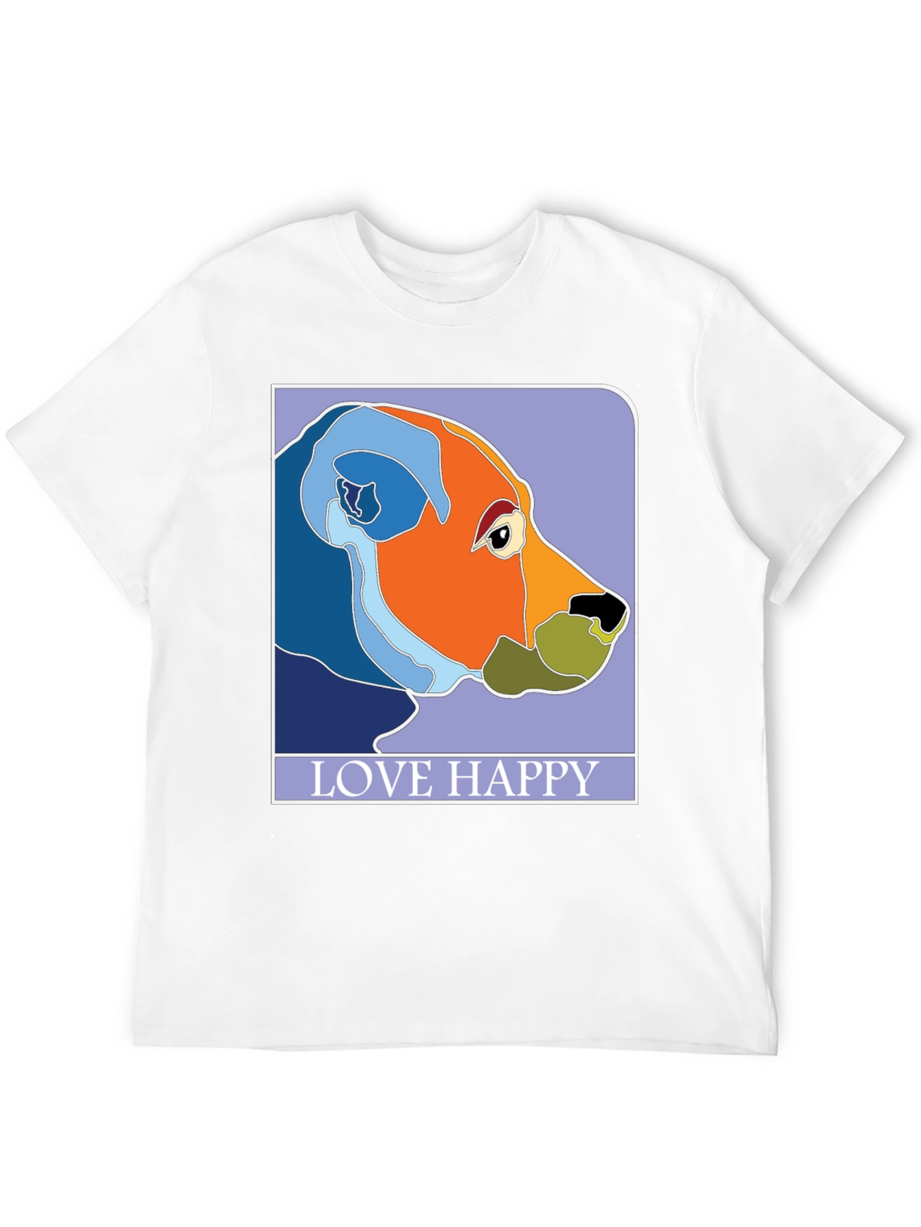 Love Happy Art T-Shirt - Stylish Graphic Tee