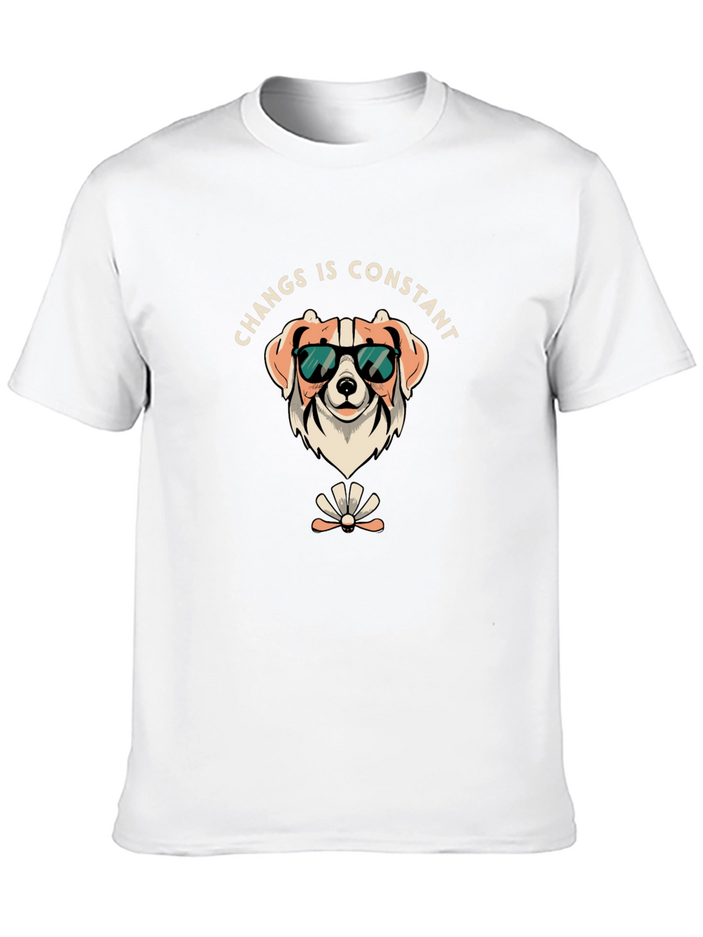 Funny Dog T-Shirt - Changs is Constant