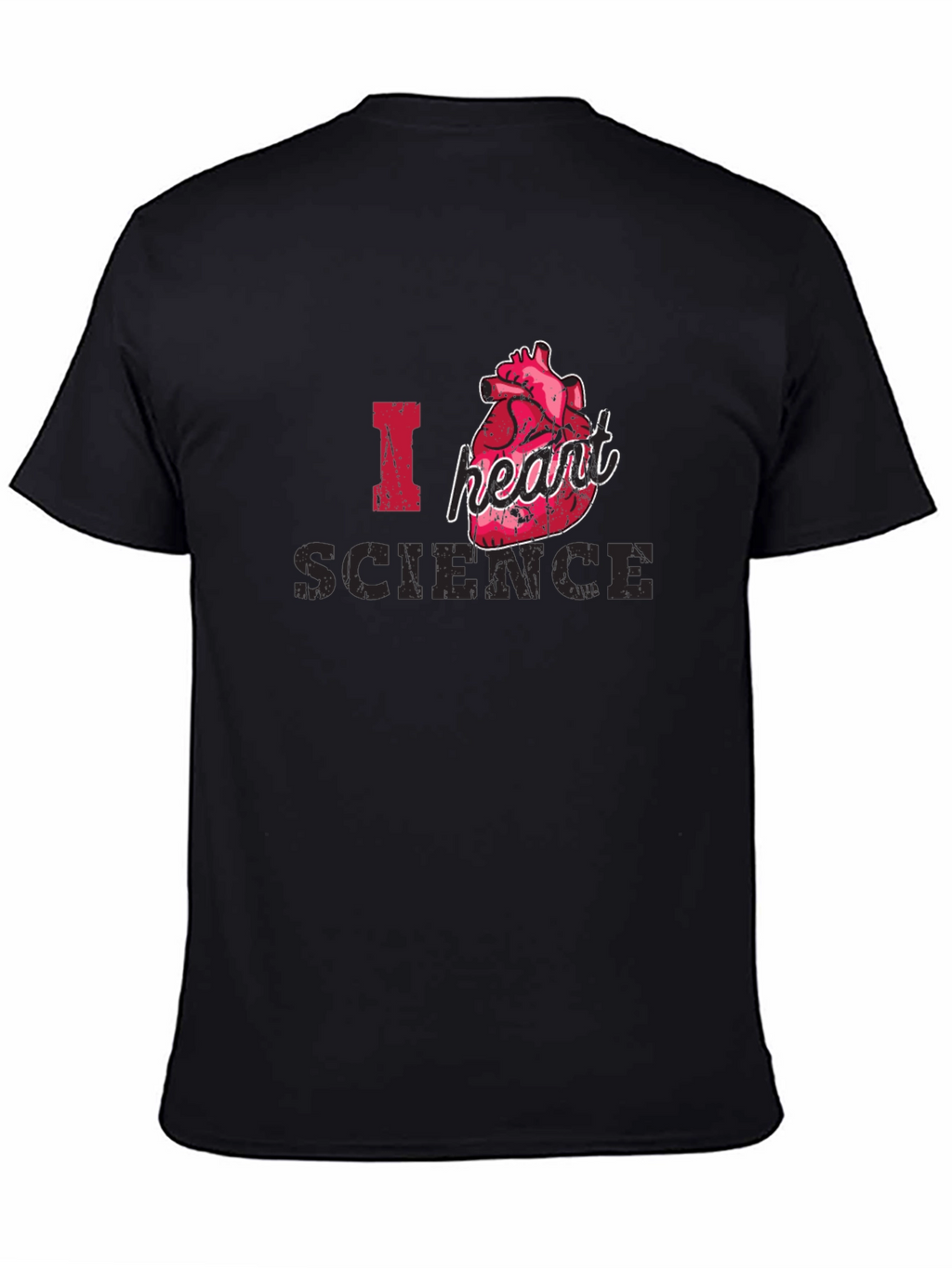 I Heart Science T-Shirt - Anatomical Heart Design