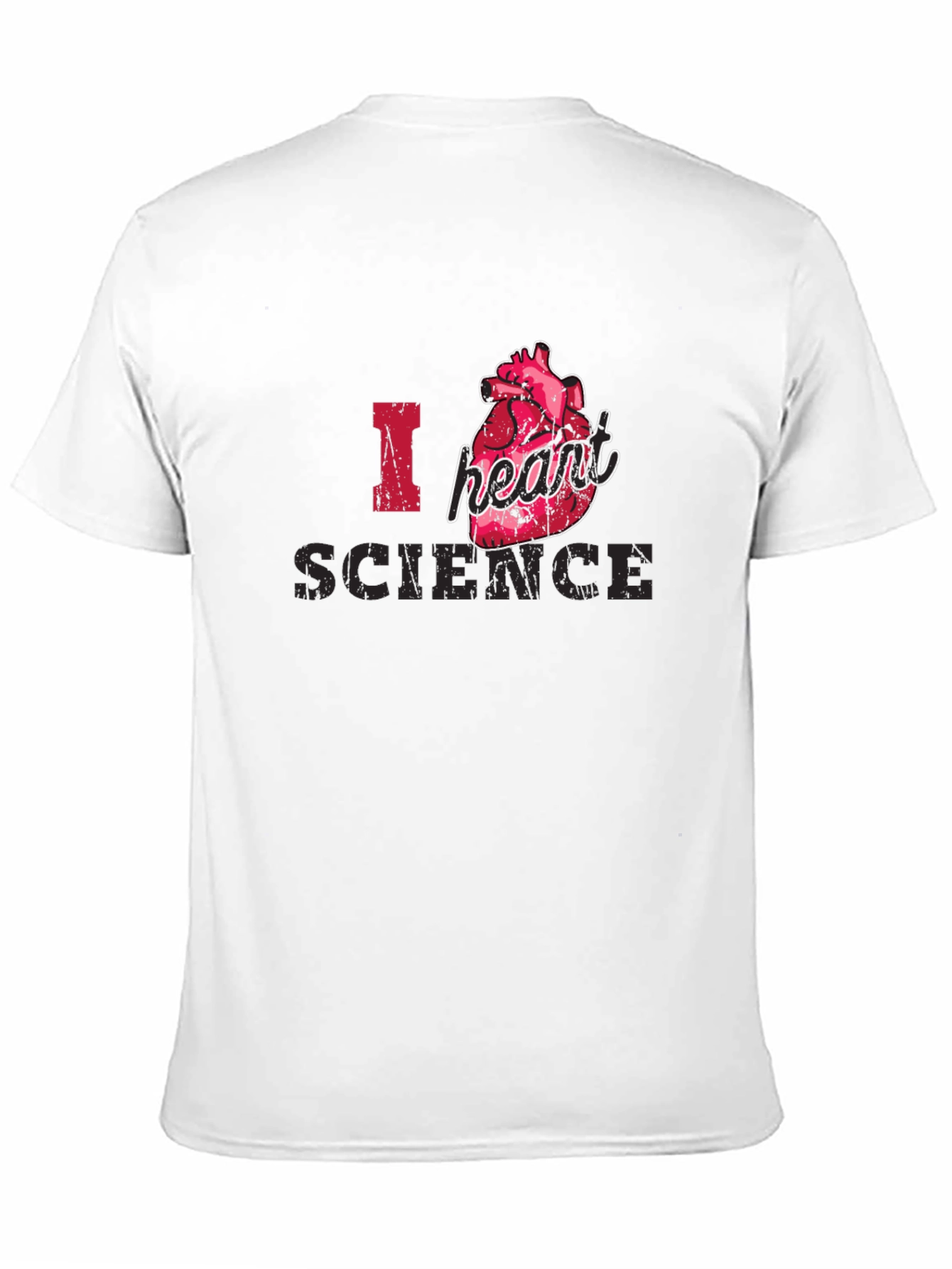I Heart Science T-Shirt - Anatomical Heart Design