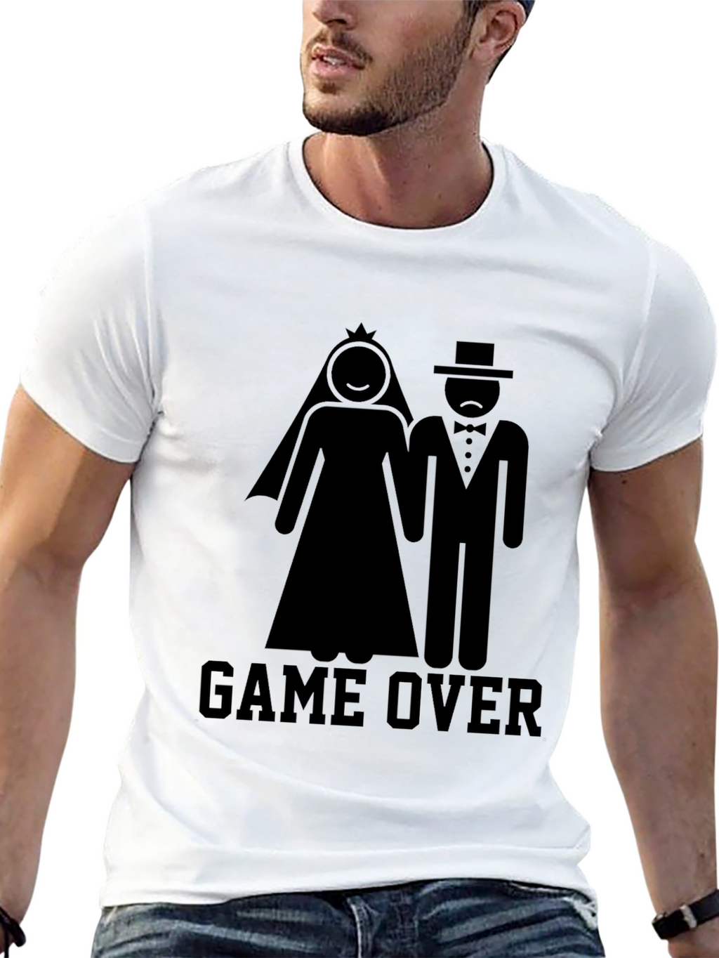 Game Over Wedding T-Shirt