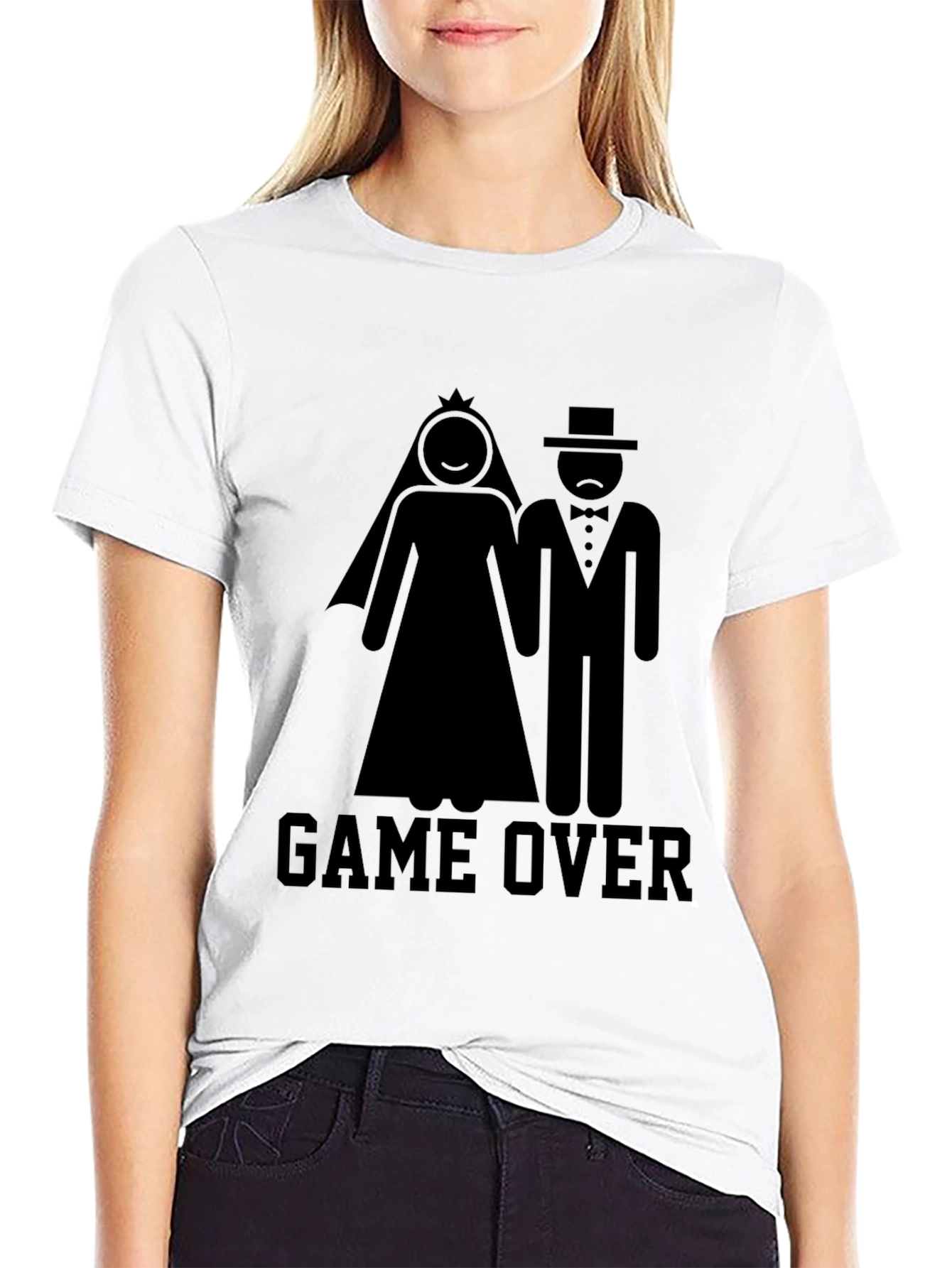 Game Over Wedding T-Shirt