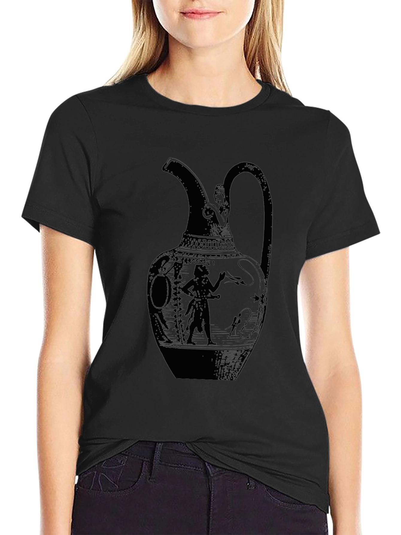 Ancient Greek Vase Graphic T-Shirt