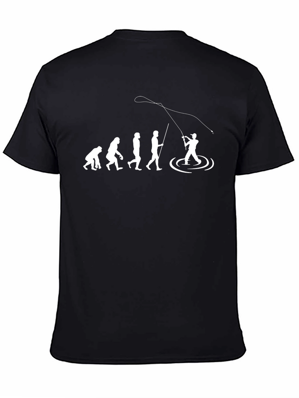 Evolution of Angler T-Shirt - Black