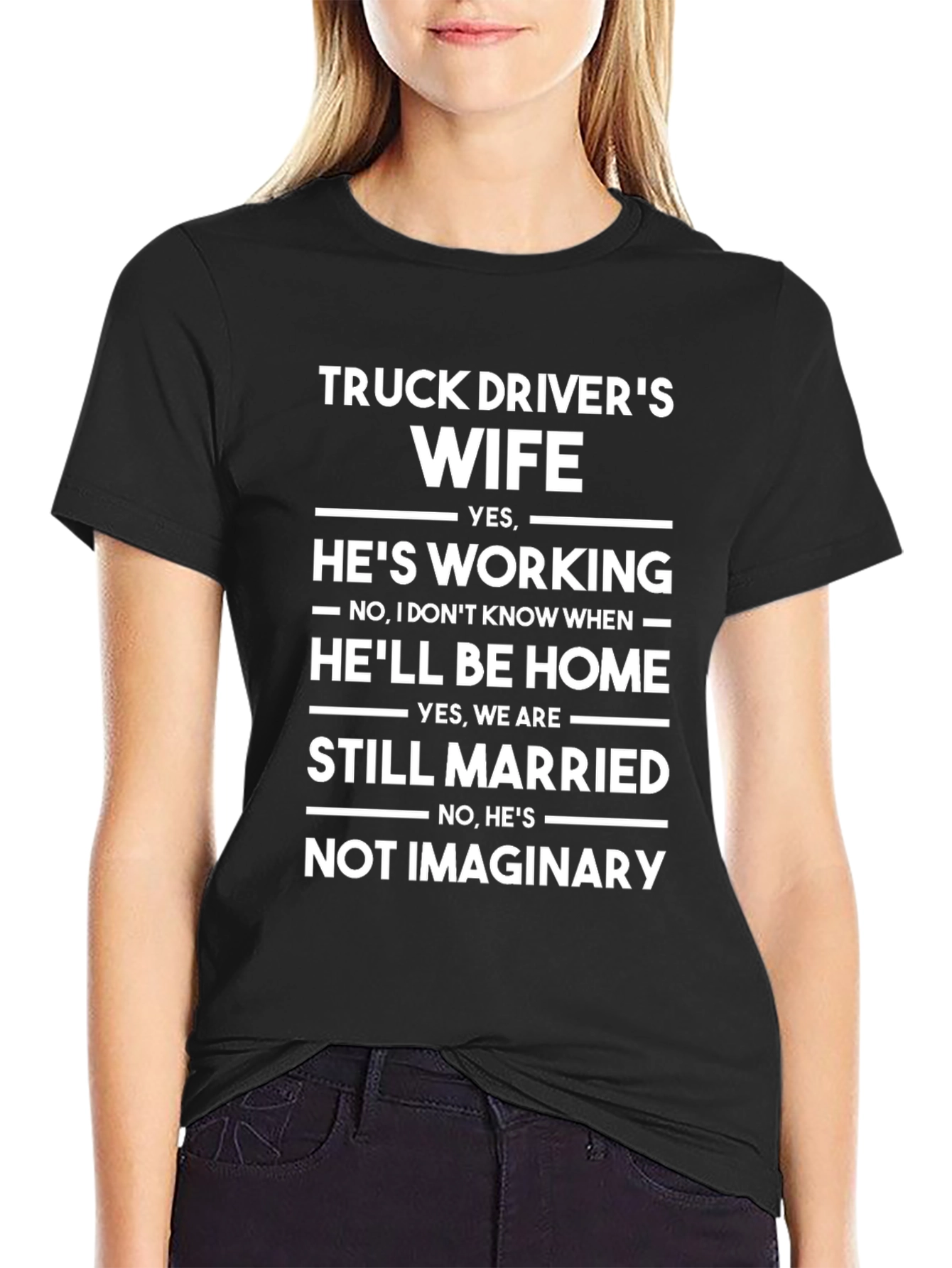 Truck Drivers Wife T-Shirt