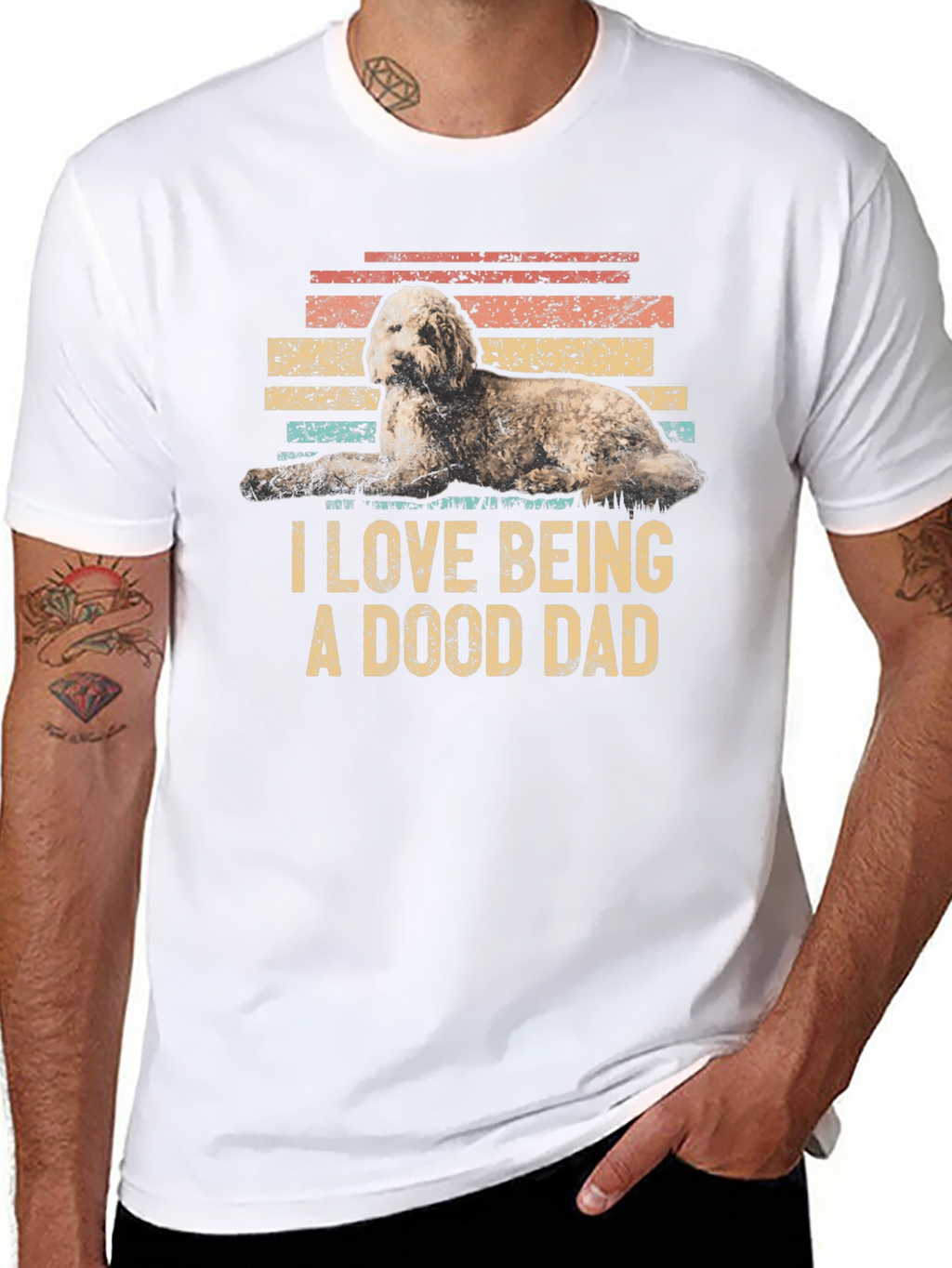 I Love Being A Dood Dad T-Shirt