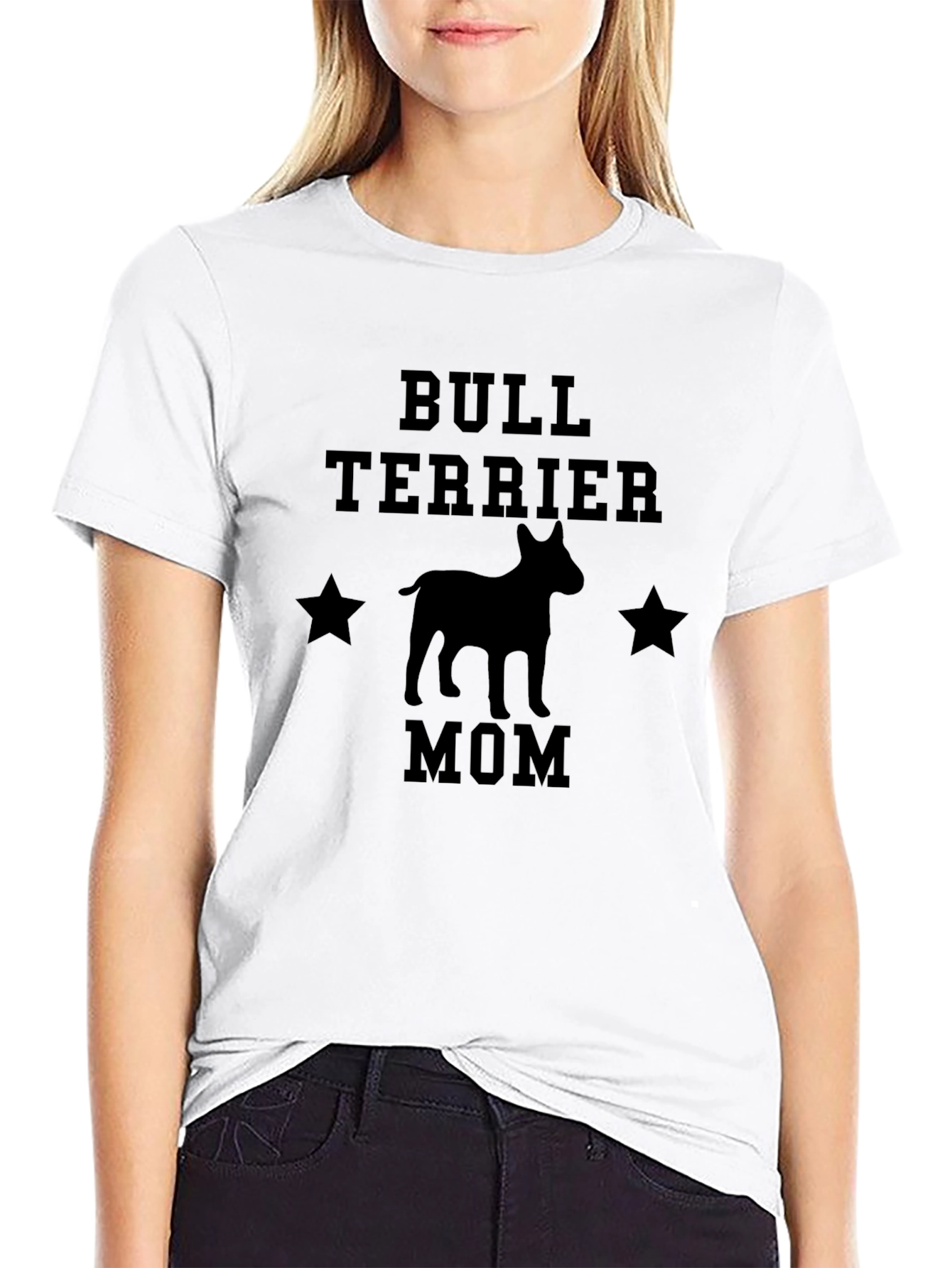Bull Terrier Mom T-Shirt - Perfect Gift!