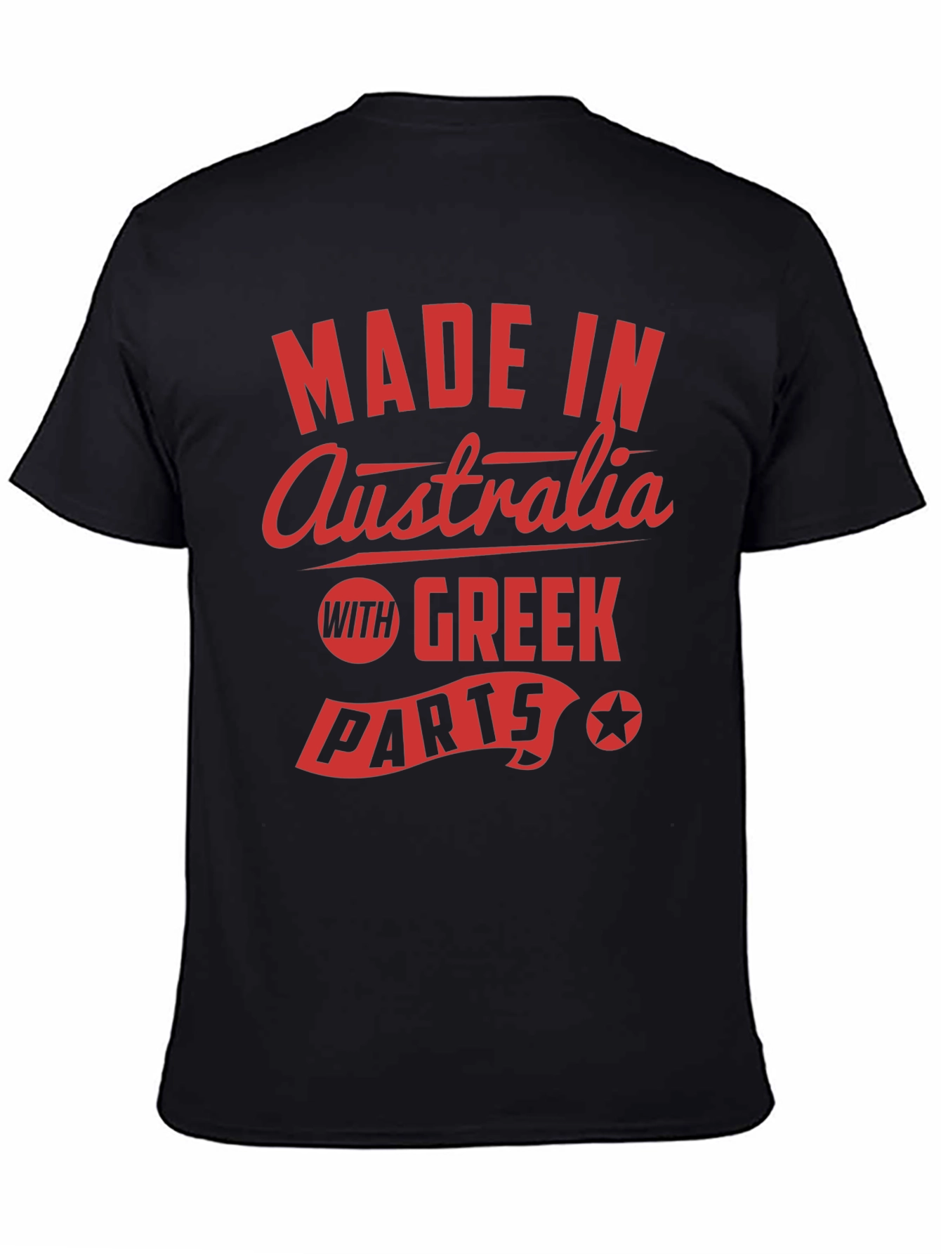 Made in Australia With Greek Parts Graphic Tee