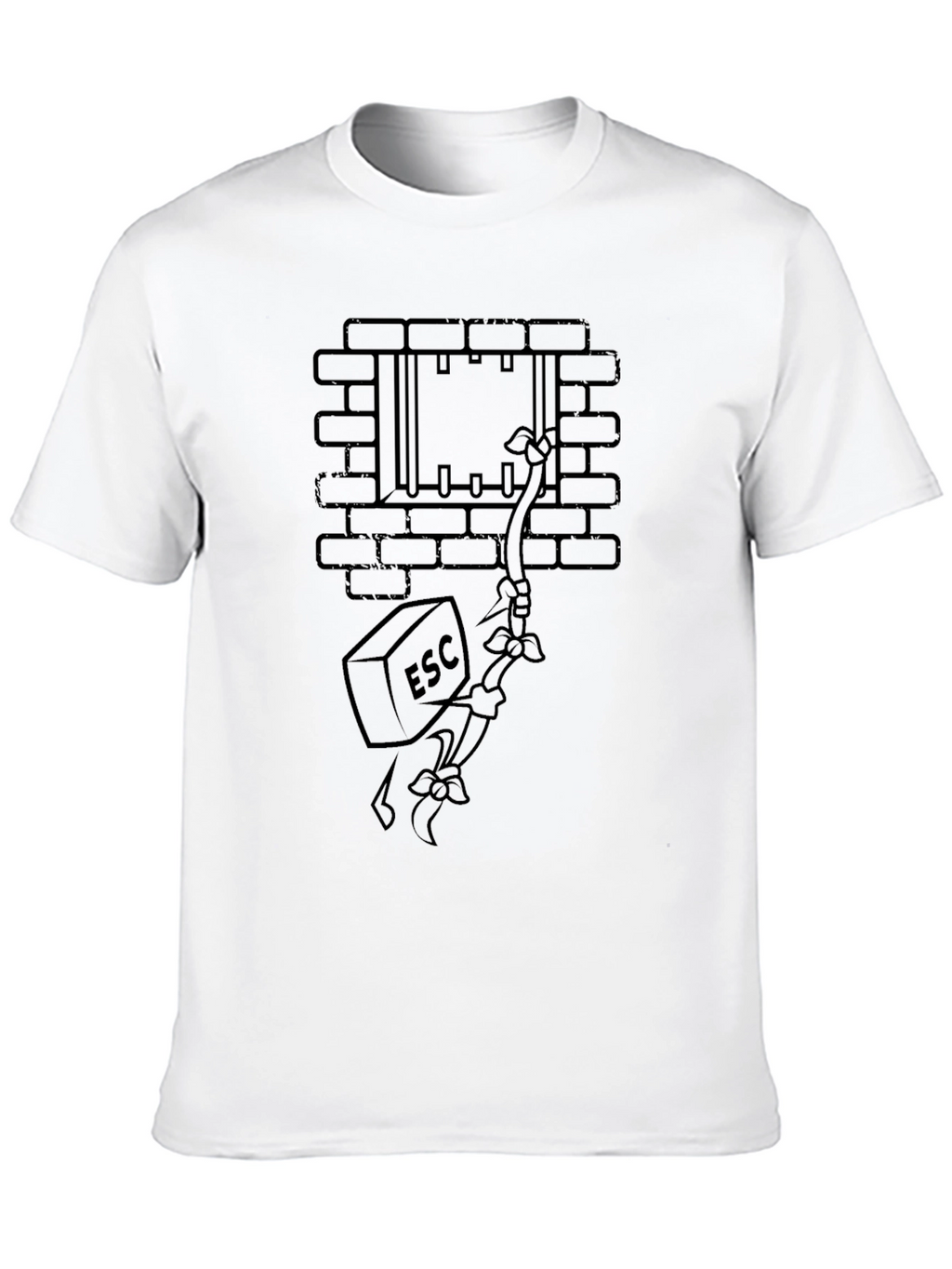 Escape Key T-Shirt - Funny Programmer Design