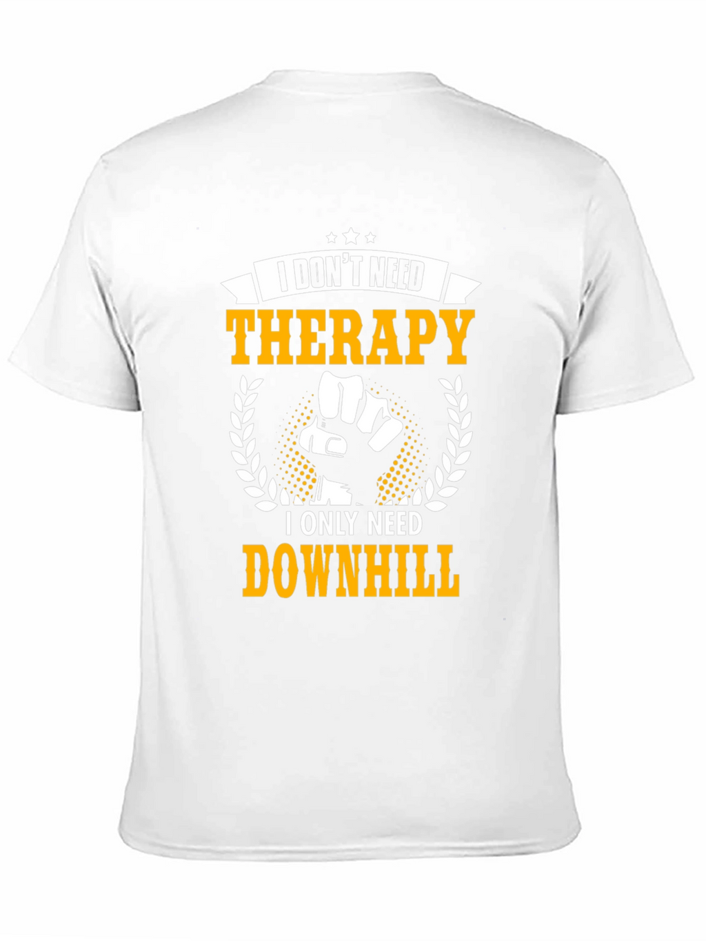 Downhill Therapy Graphic Tee - Black