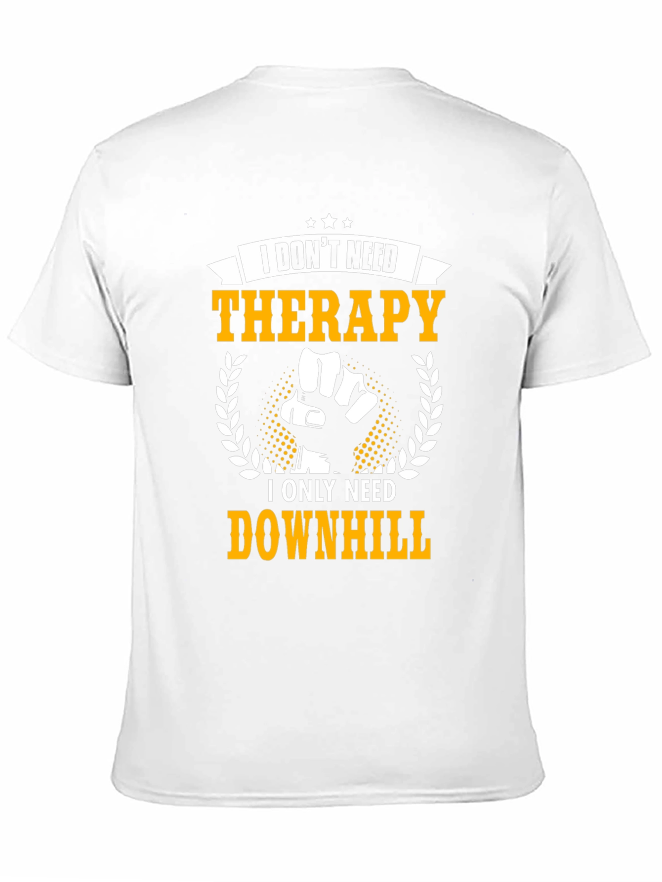 Downhill Therapy Graphic Tee - Black