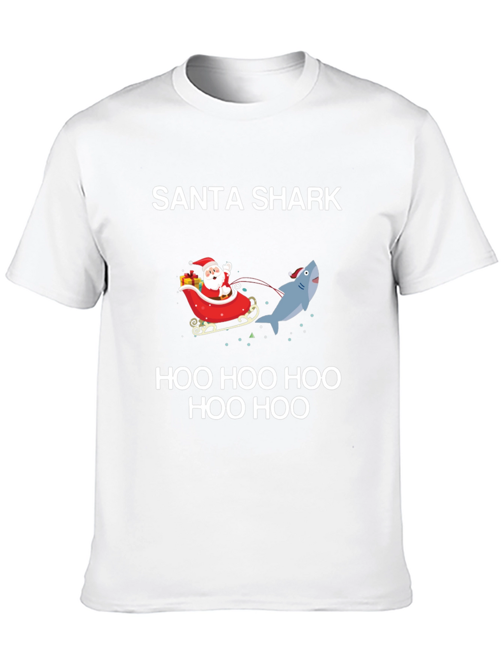 Santa Shark Holiday T-Shirt: Festive Fun