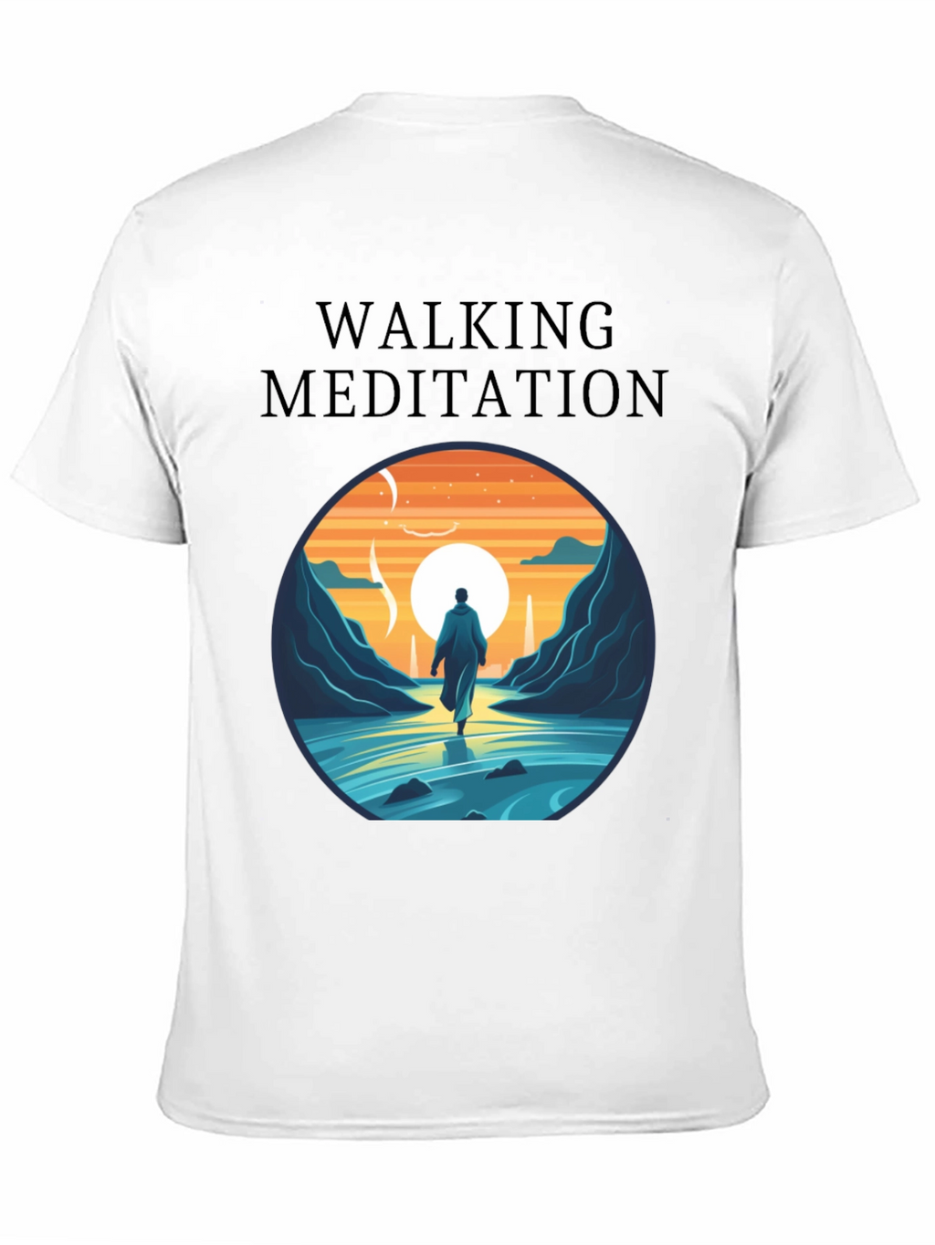 Walking Meditation Graphic Tee