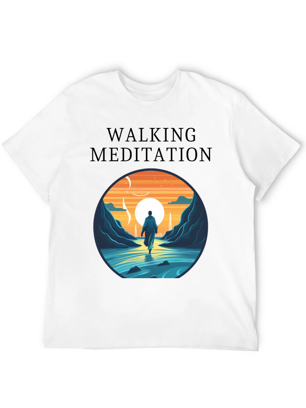 Walking Meditation Graphic Tee