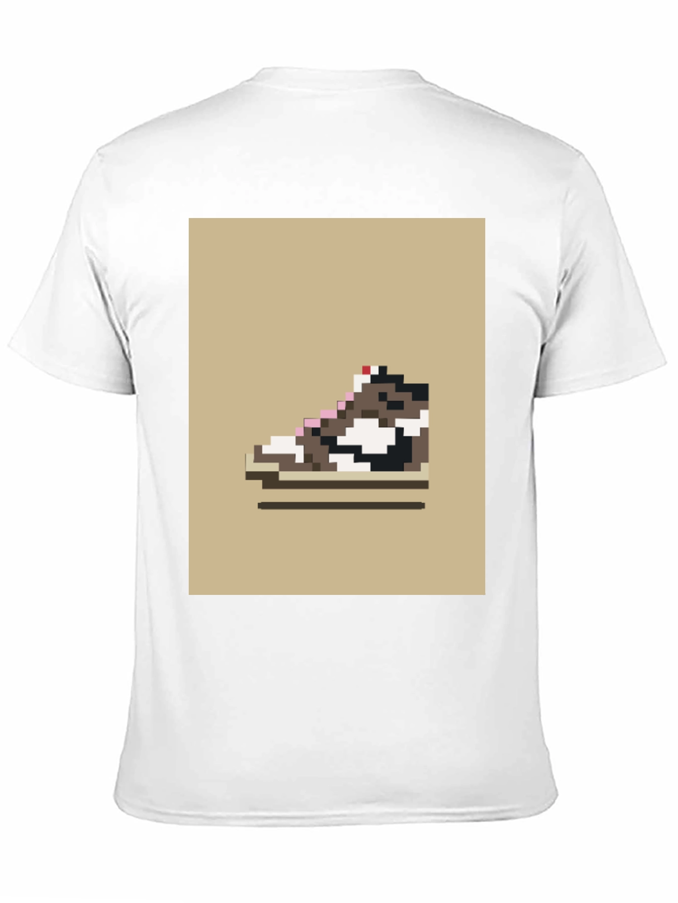 Pixel Sneaker Graphic Tee - Retro Style
