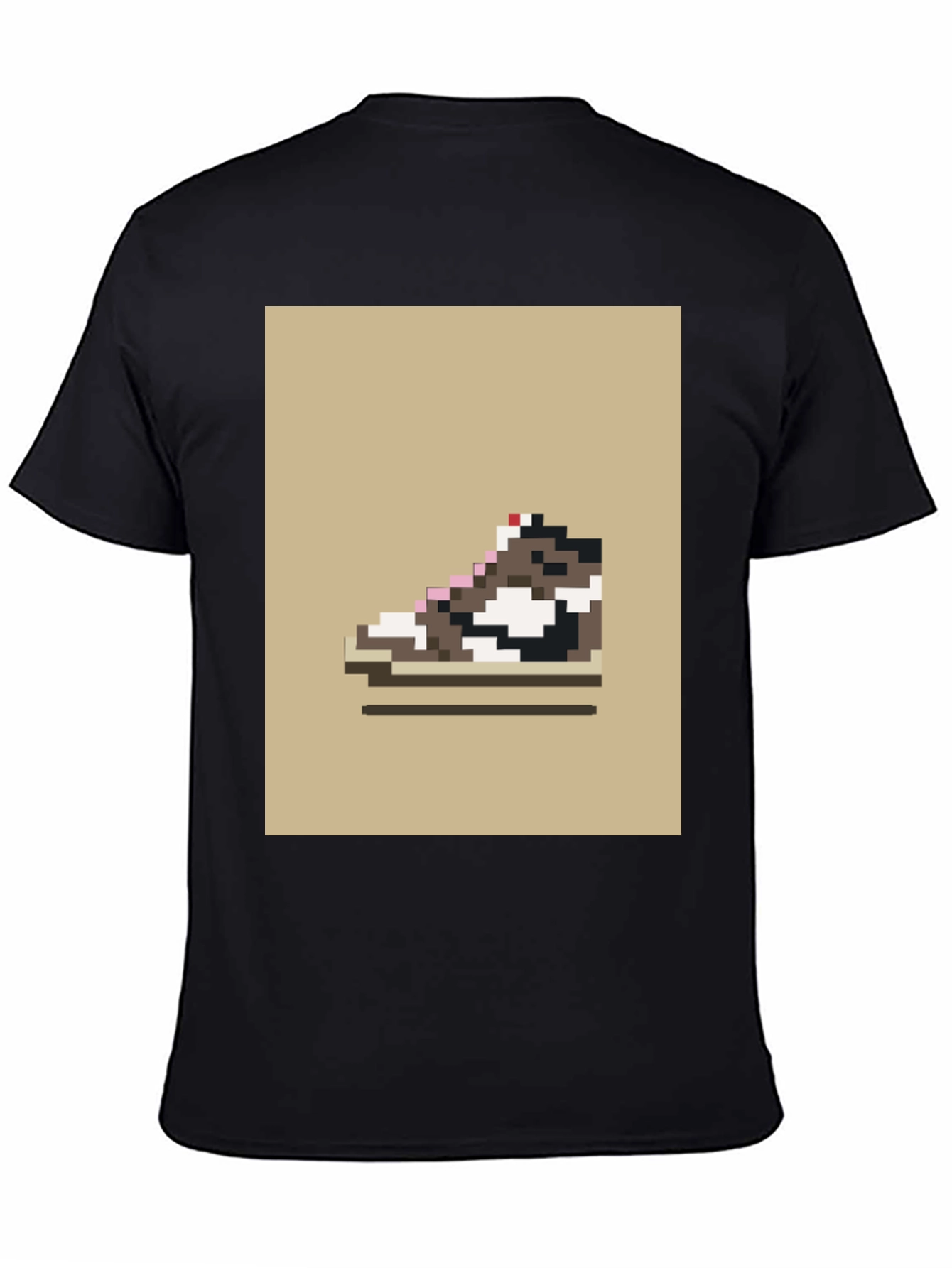 Pixel Sneaker Graphic Tee - Retro Style