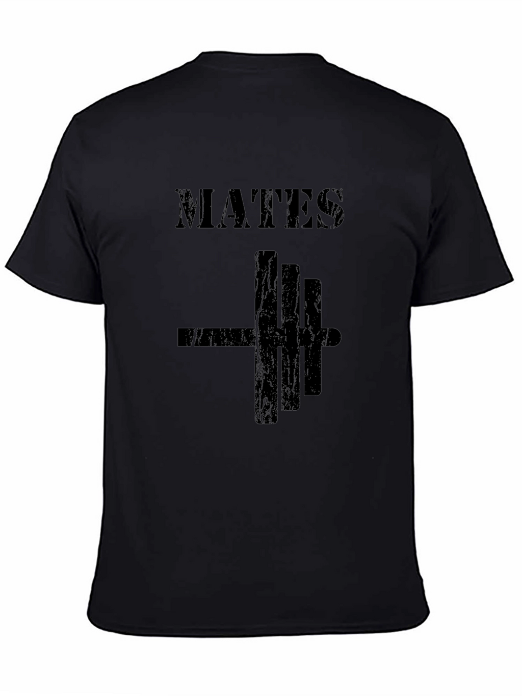 Mates Weightlifting T-Shirt Gym Fitness