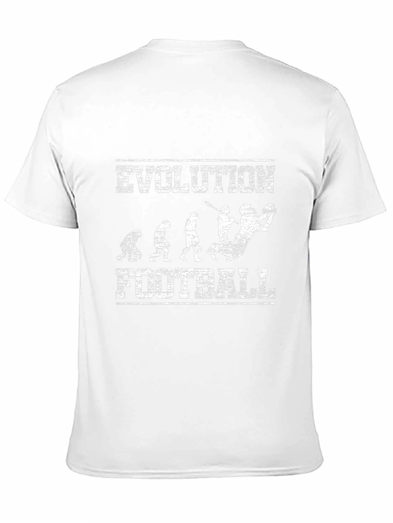 Evolution of Football Black T-Shirt