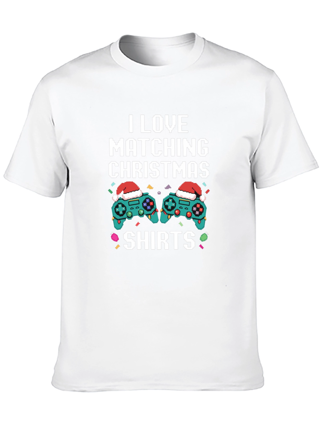I Love Matching Christmas Shirts Gamer T-Shirt