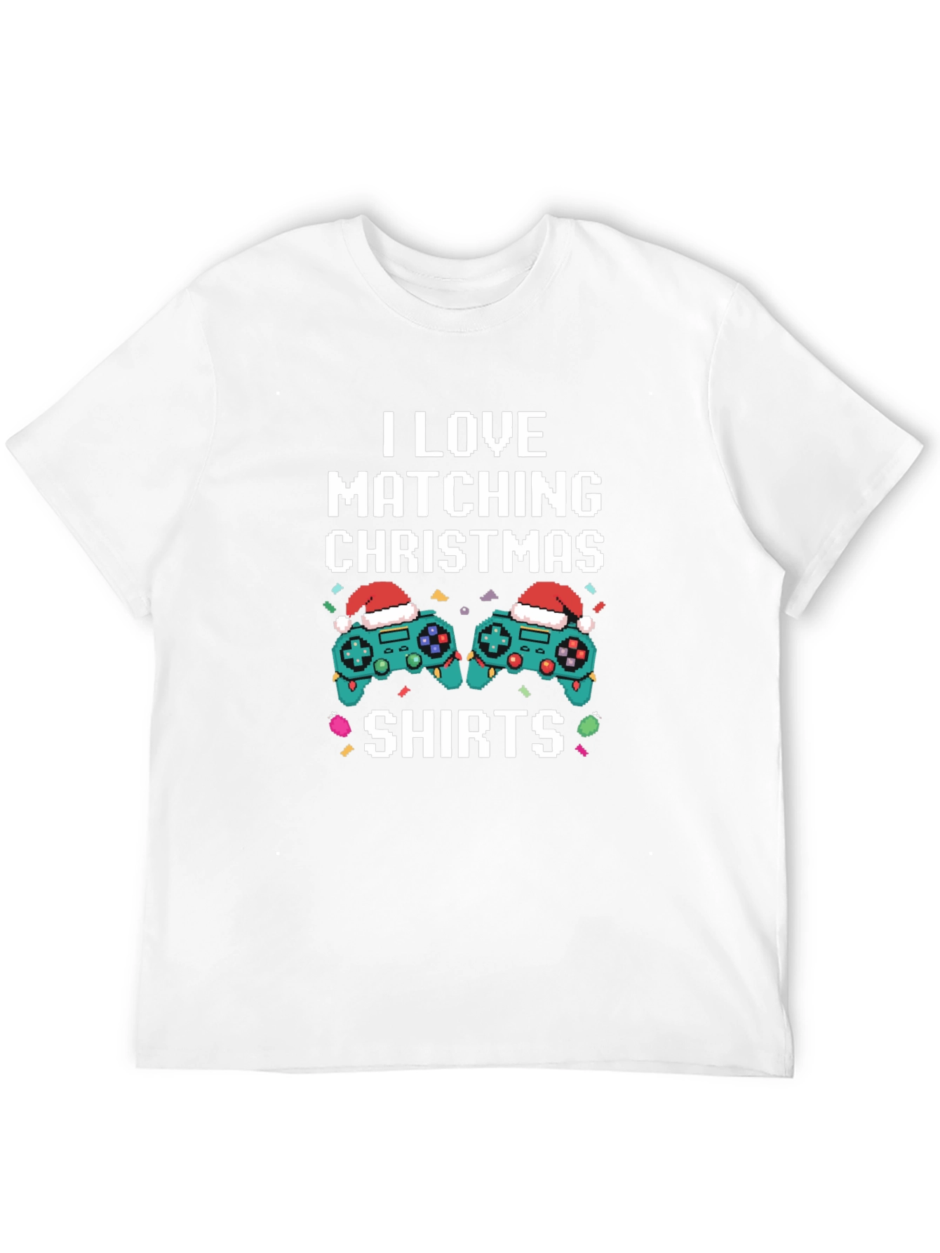 I Love Matching Christmas Shirts Gamer T-Shirt