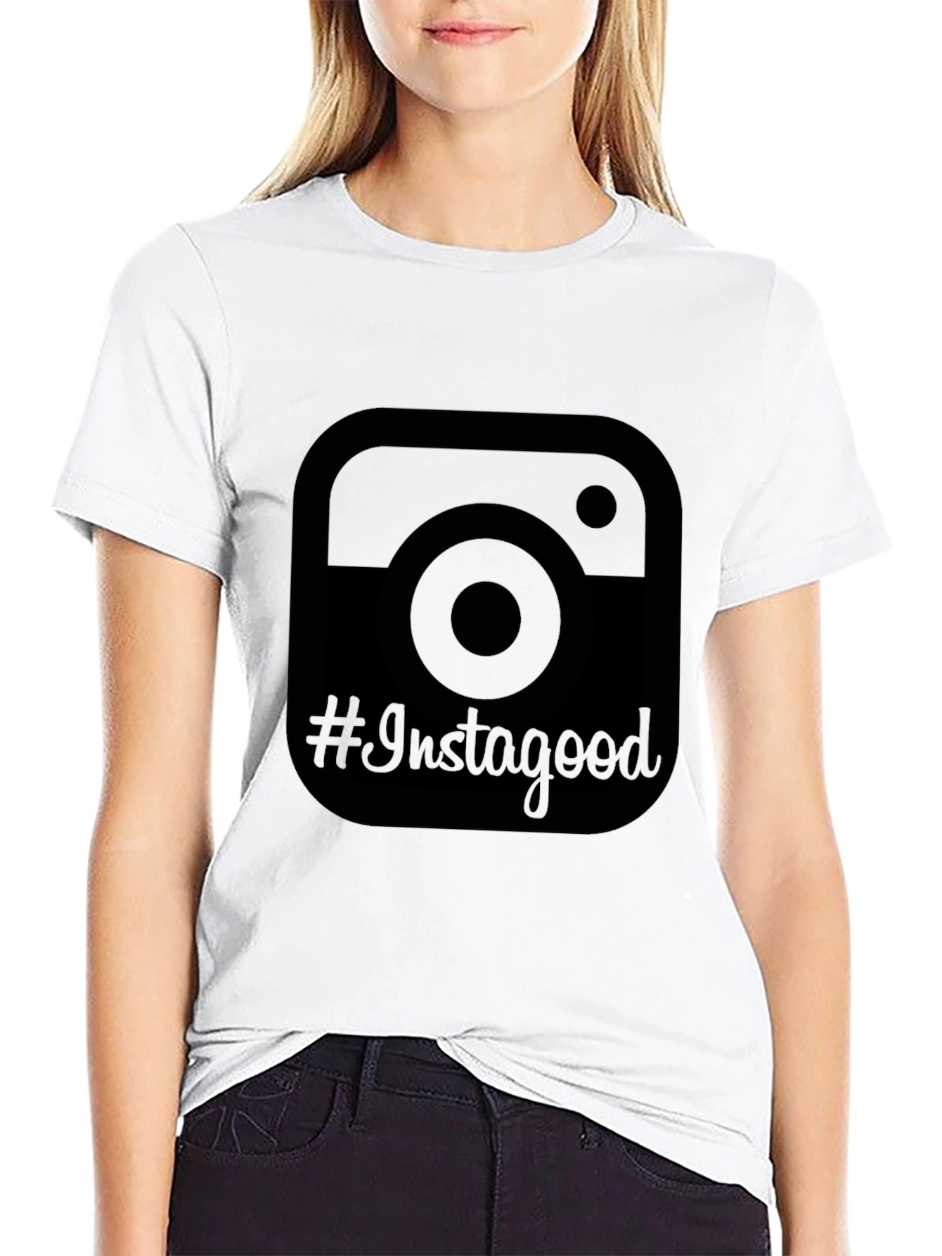 Instagood Black T-Shirt