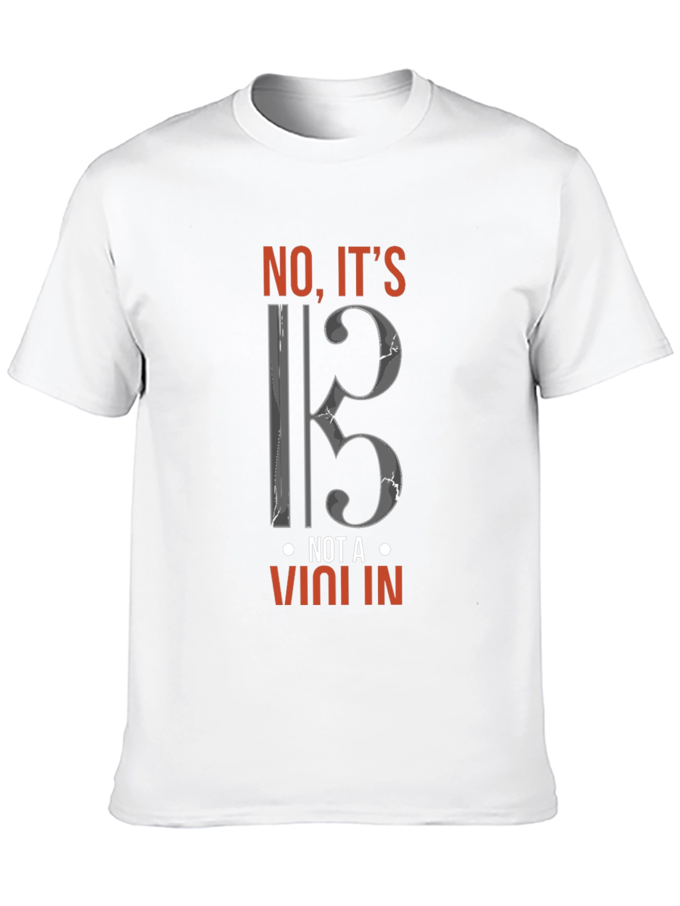 Viola Clef T-Shirt - Music Lovers Tee