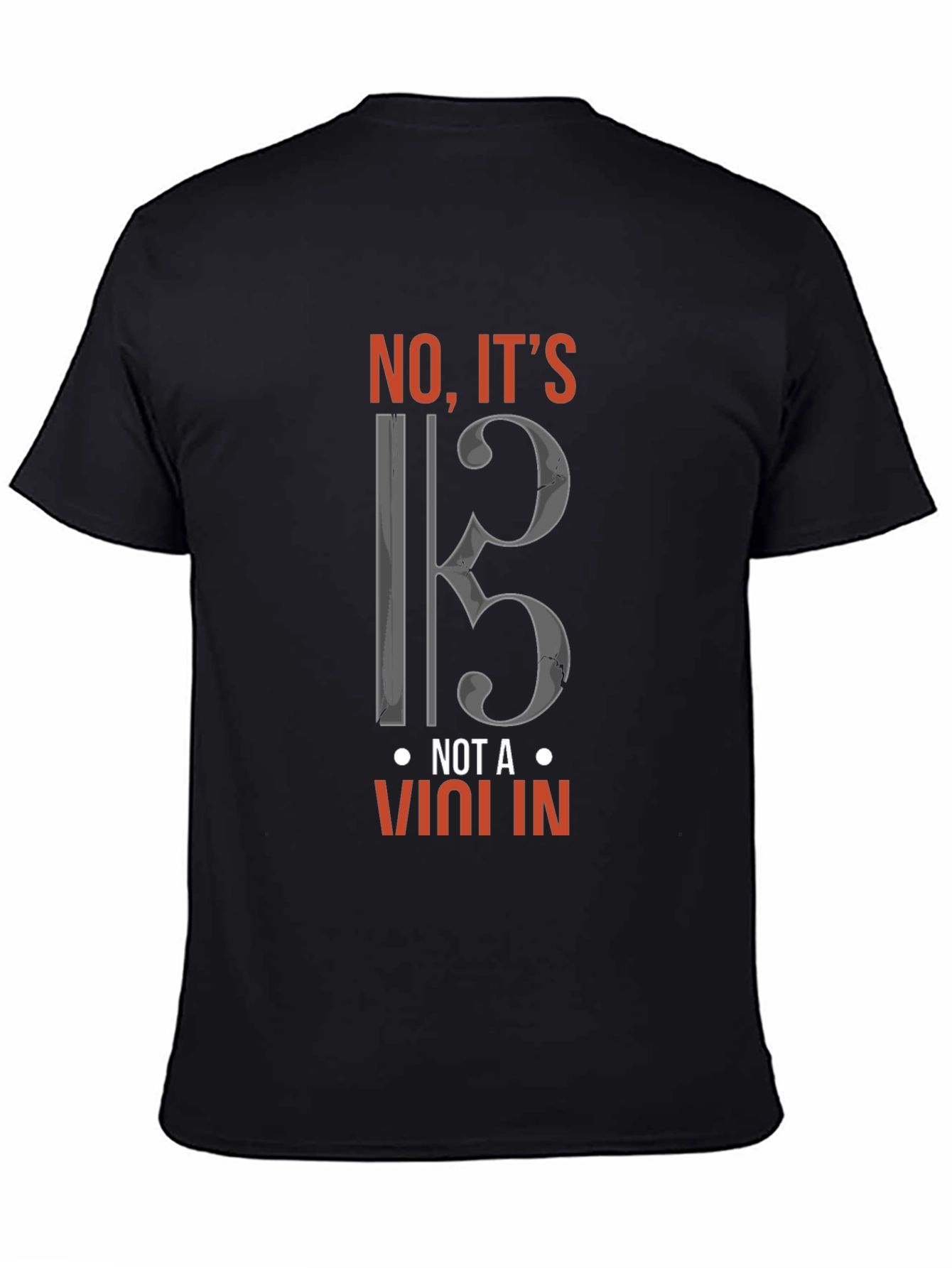 Viola Clef T-Shirt - Music Lovers Tee