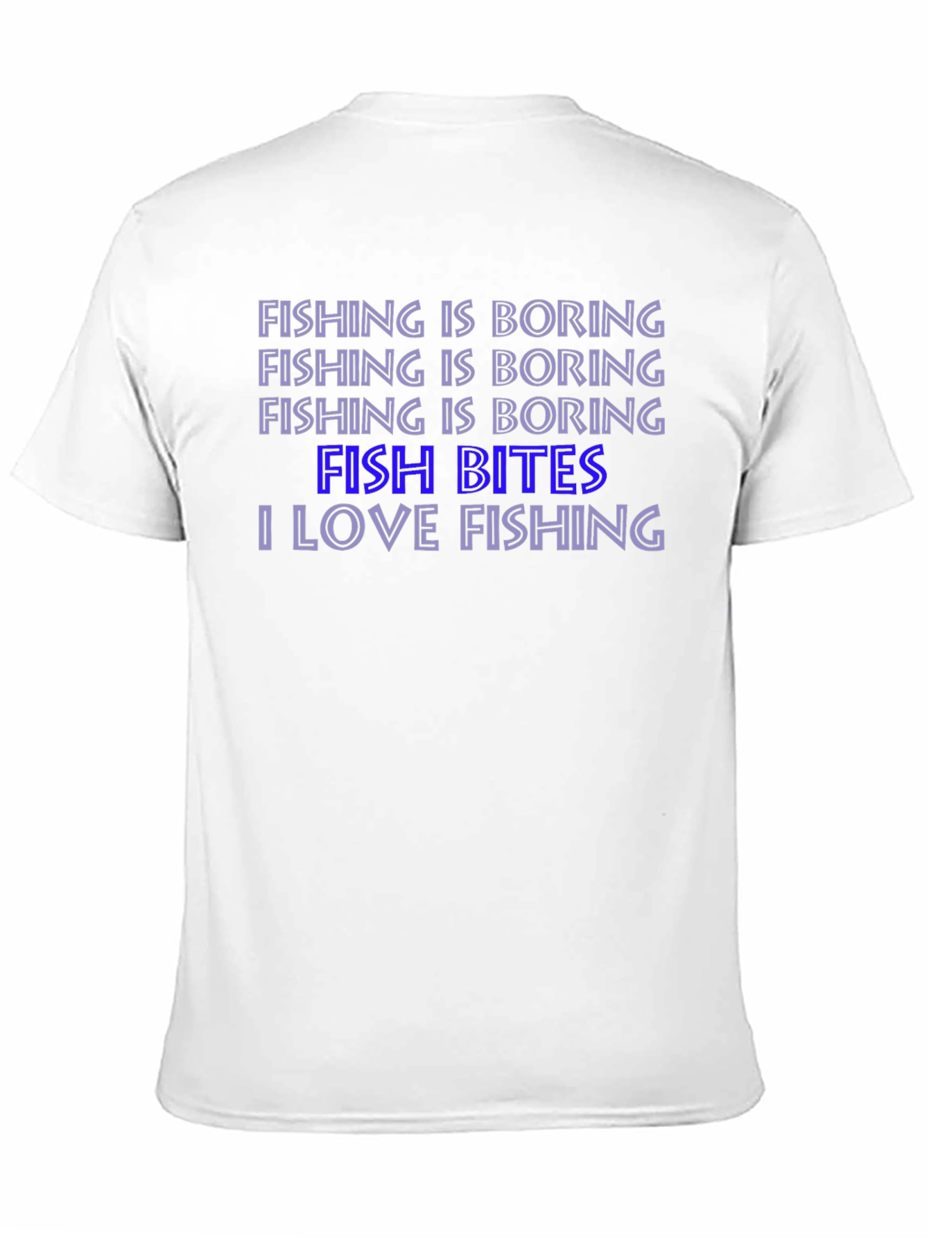 Fishing Humor T-Shirt: Fish Bites