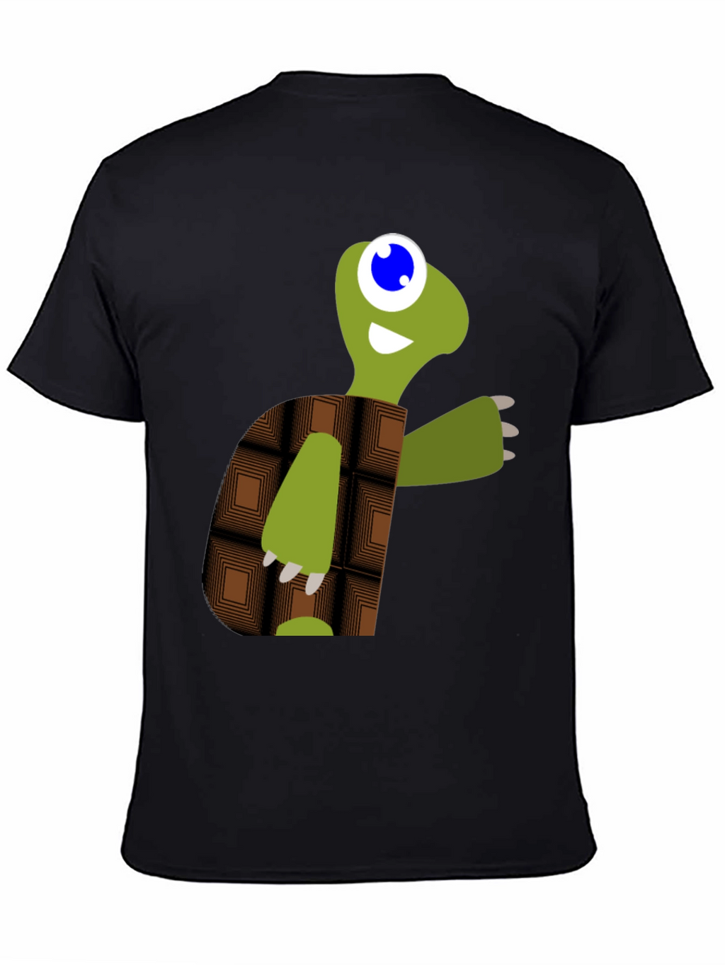 Turtle Graphic Tee - Black Casual Shirt