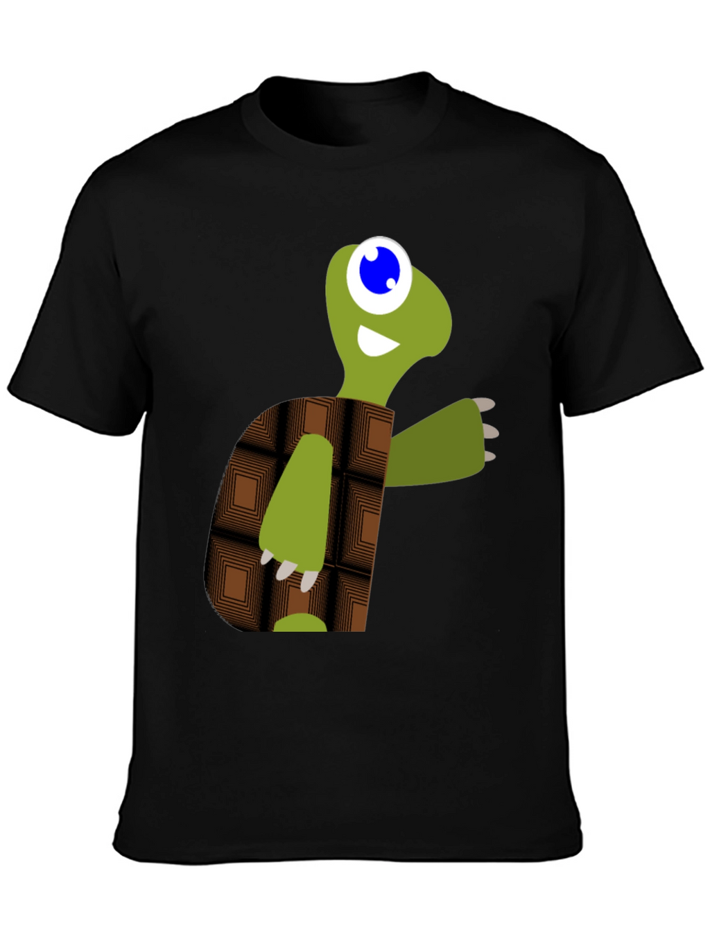 Turtle Graphic Tee - Black Casual Shirt