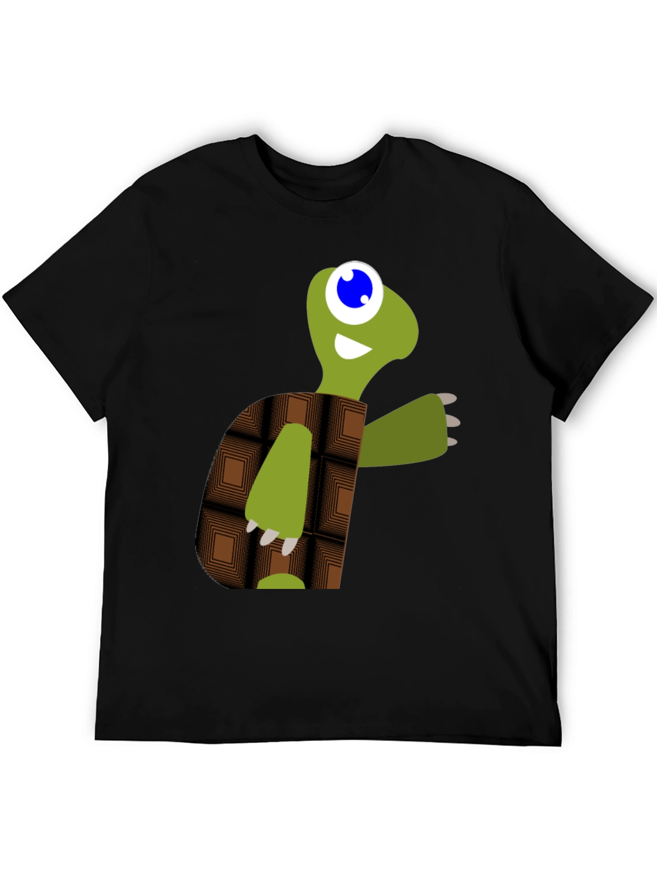 Turtle Graphic Tee - Black Casual Shirt
