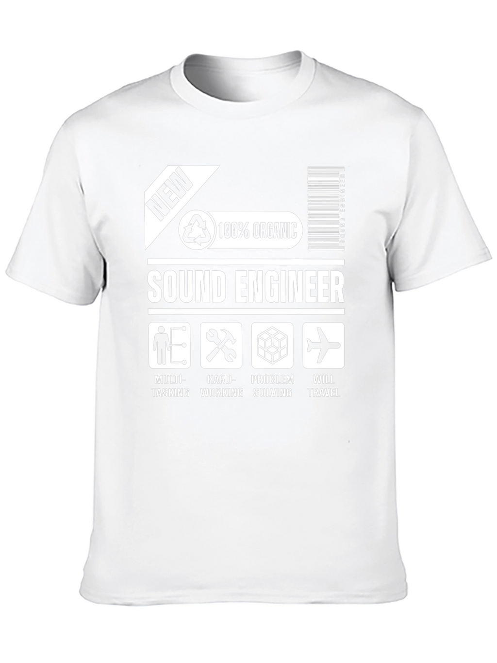 Sound Engineer Organic T-Shirt