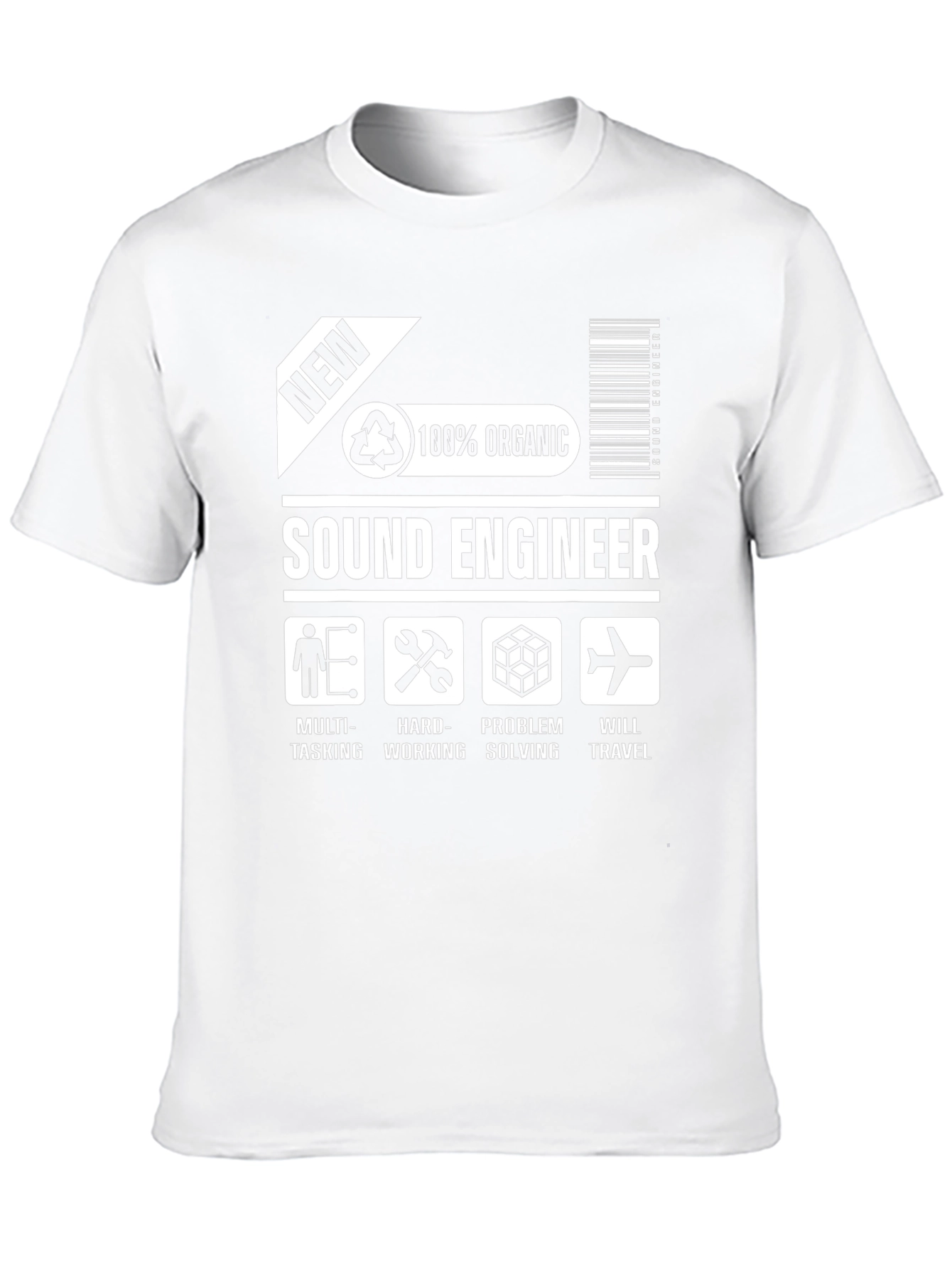 Sound Engineer Organic T-Shirt