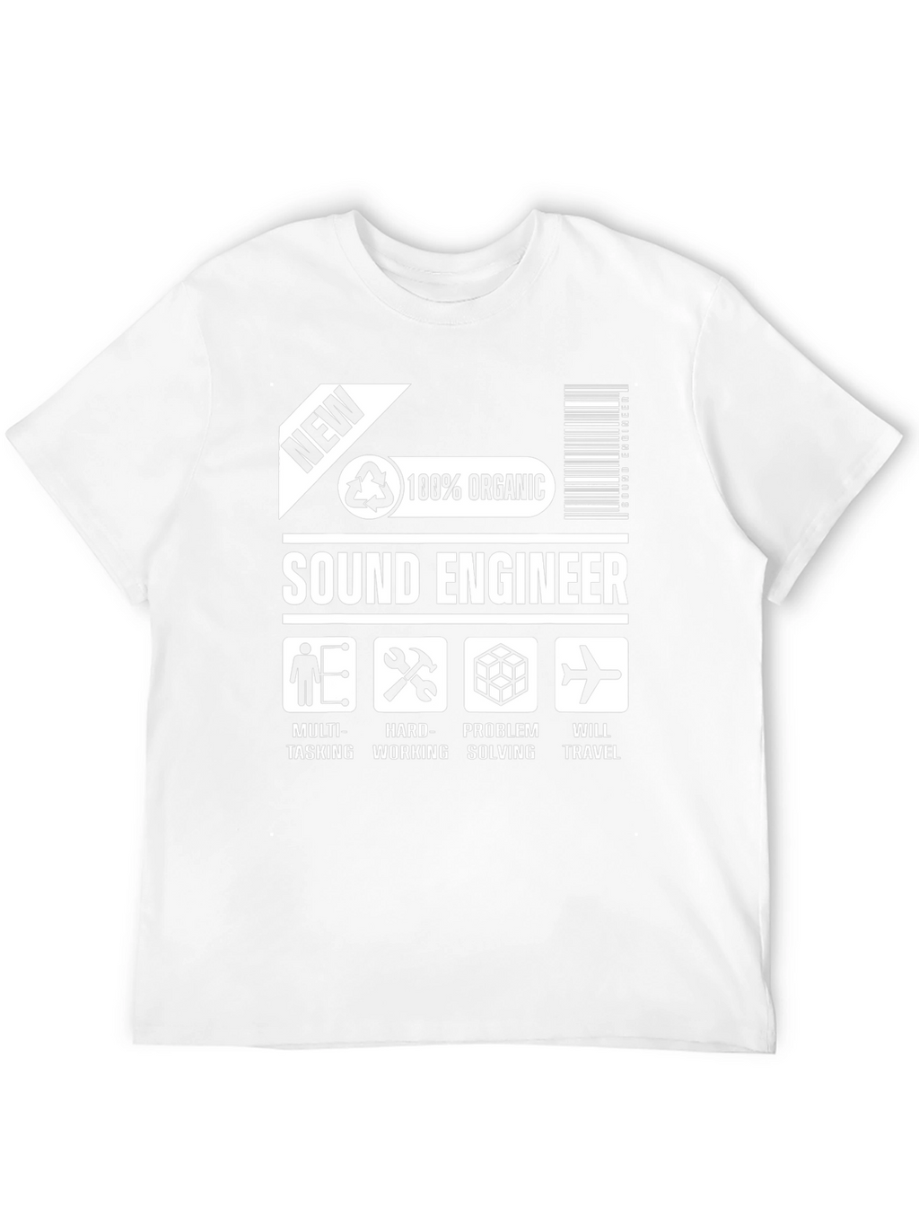 Sound Engineer Organic T-Shirt