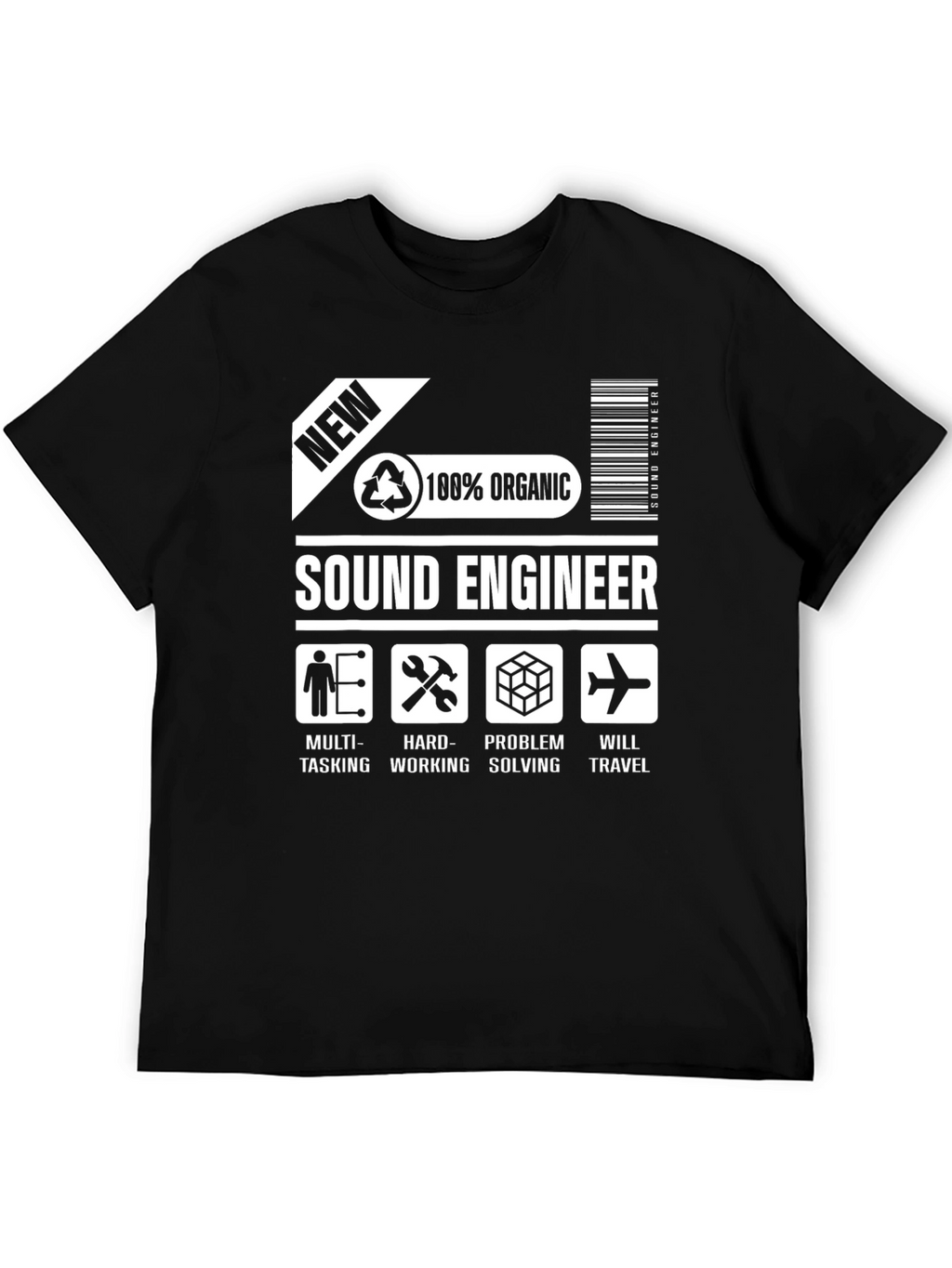 Sound Engineer Organic T-Shirt