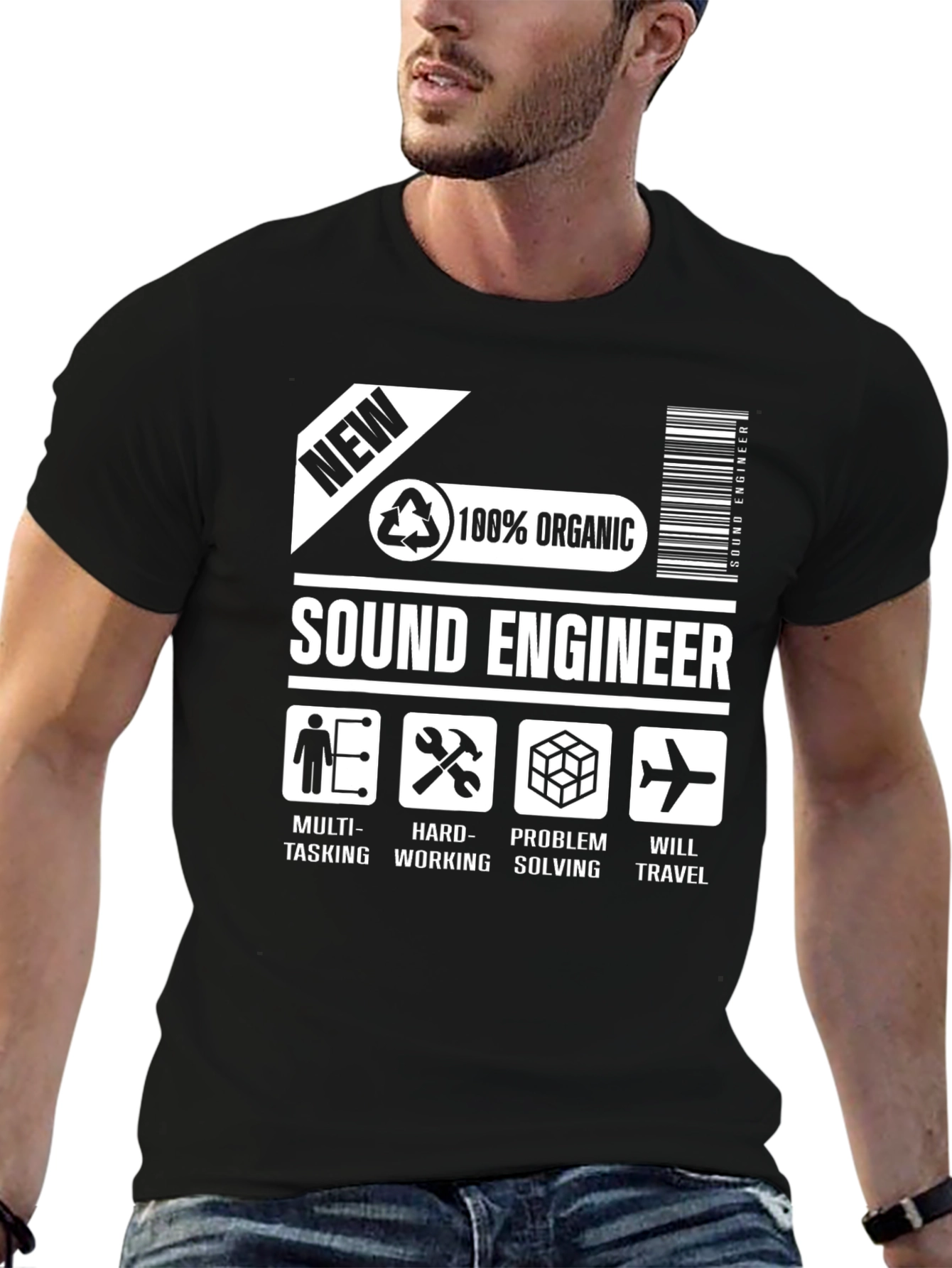 Sound Engineer Organic T-Shirt