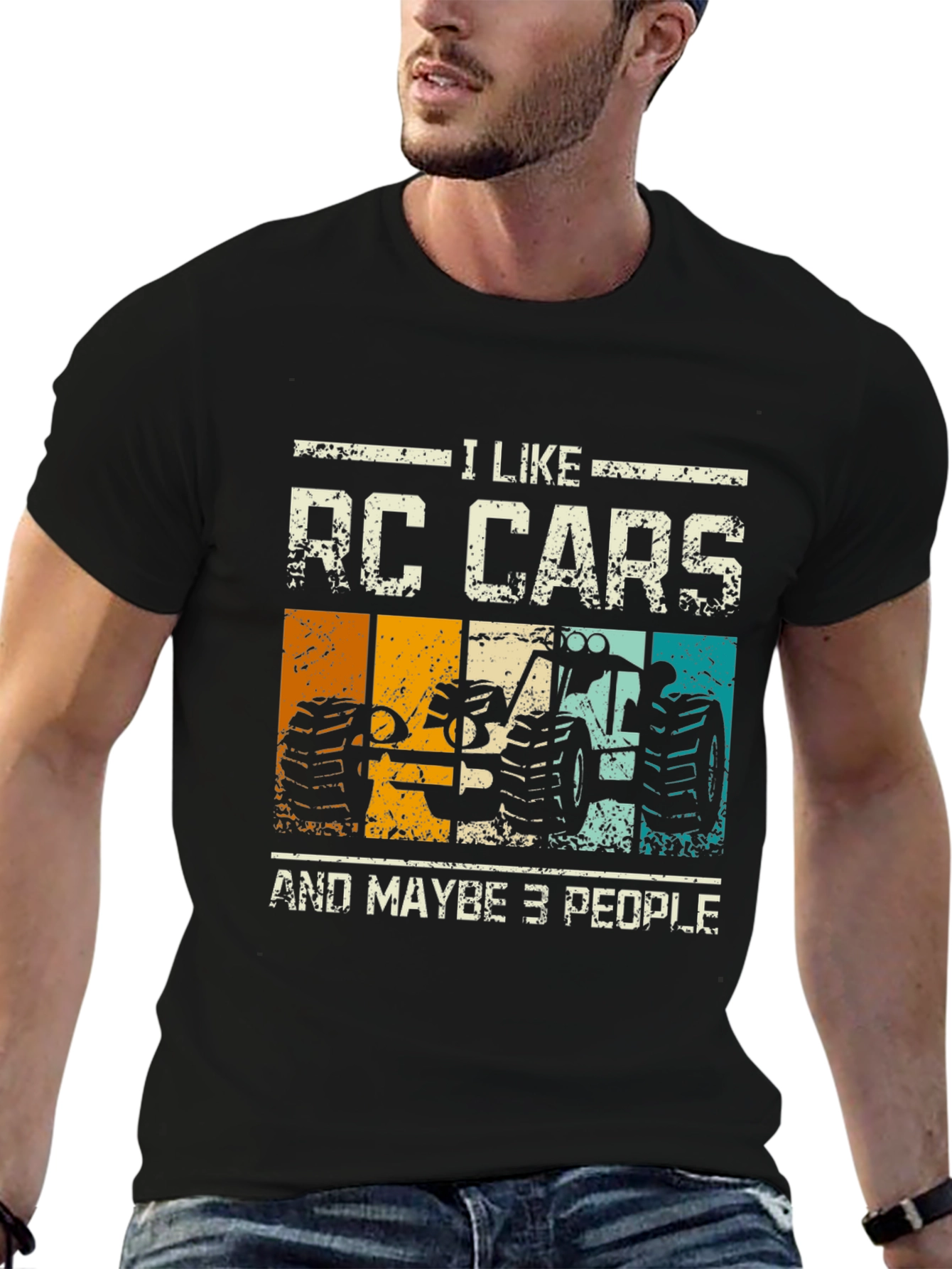 I Like RC Cars and Maybe 3 People - Graphic T-Shirt