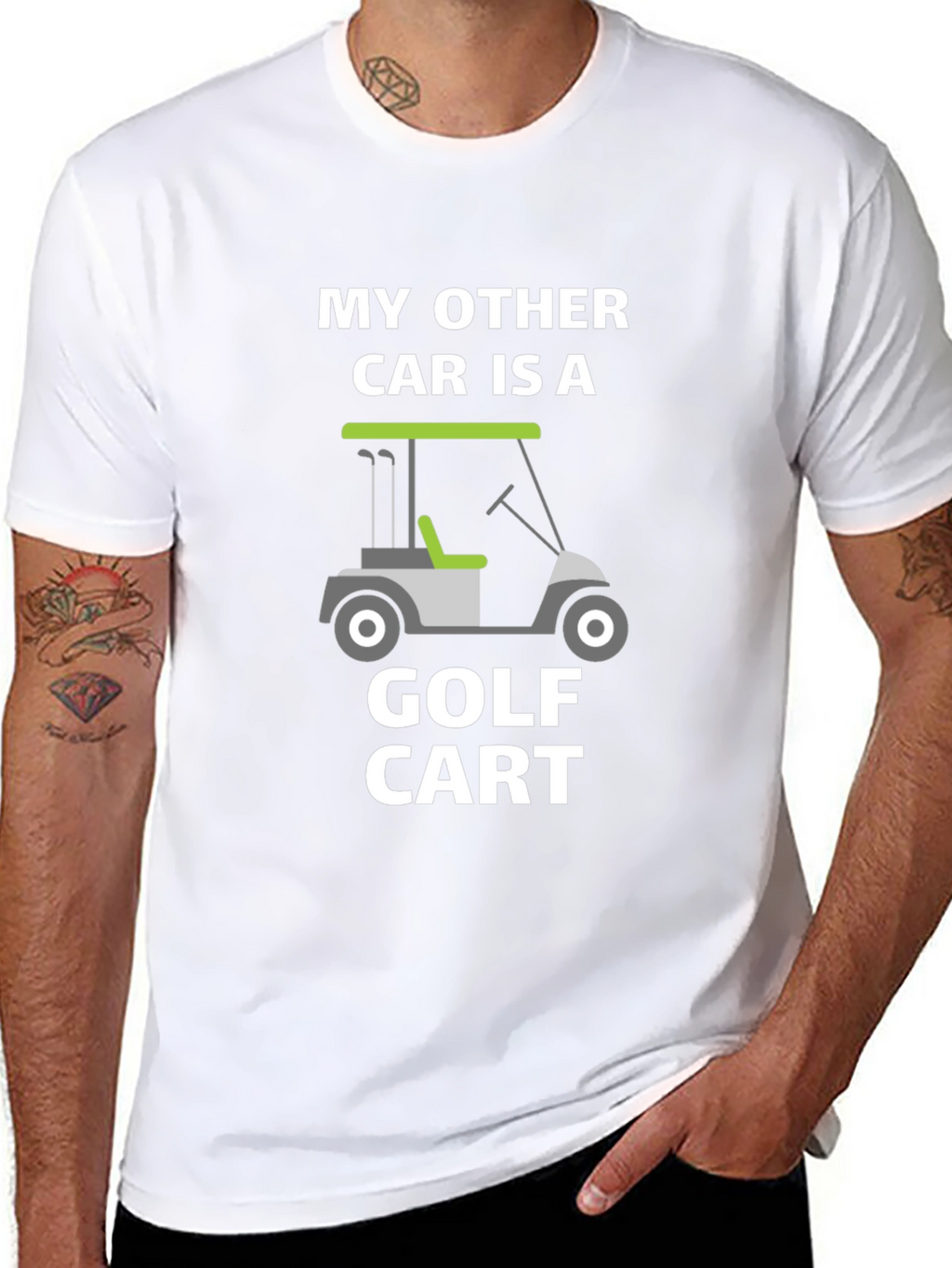 My Other Car is a Golf Cart T-Shirt